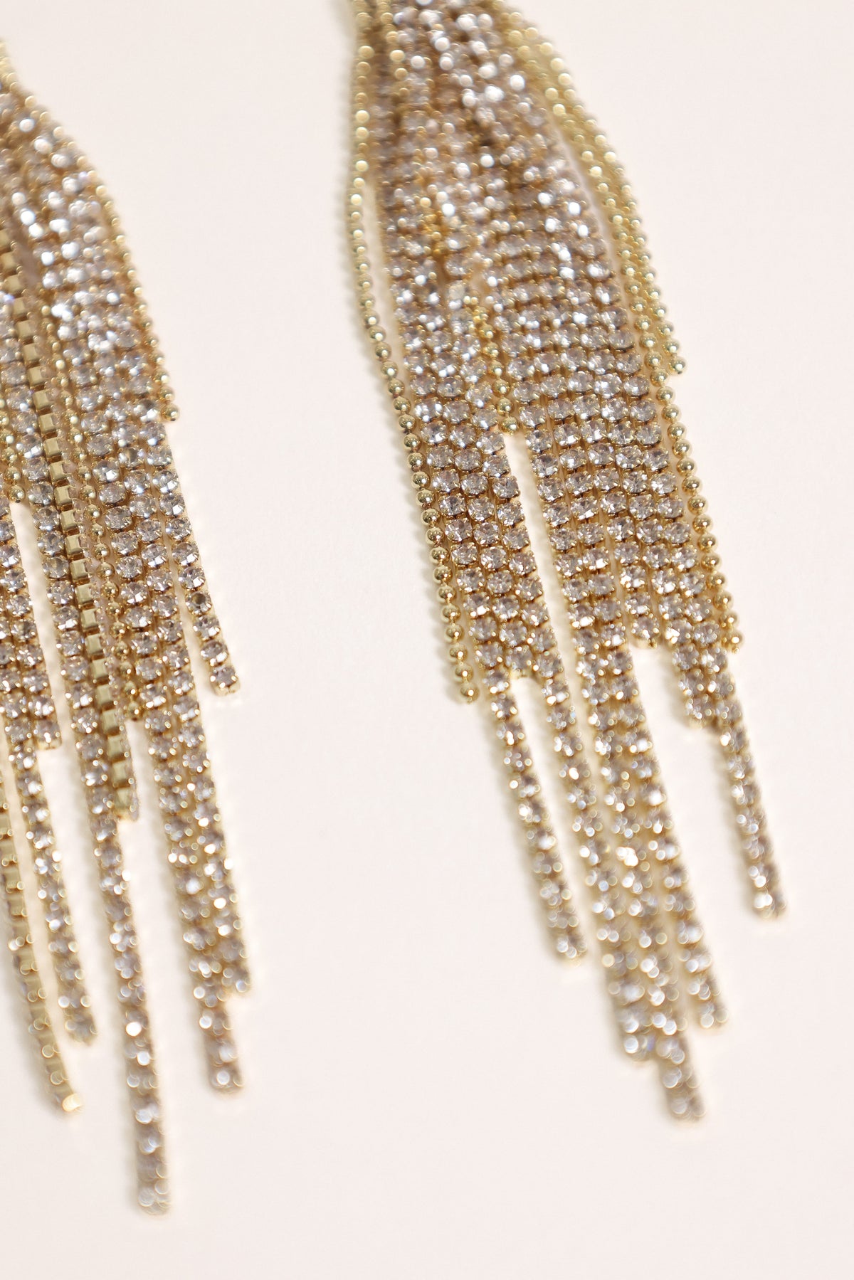 ACCESSORIES Marceline Diamante Earrings - Gold
