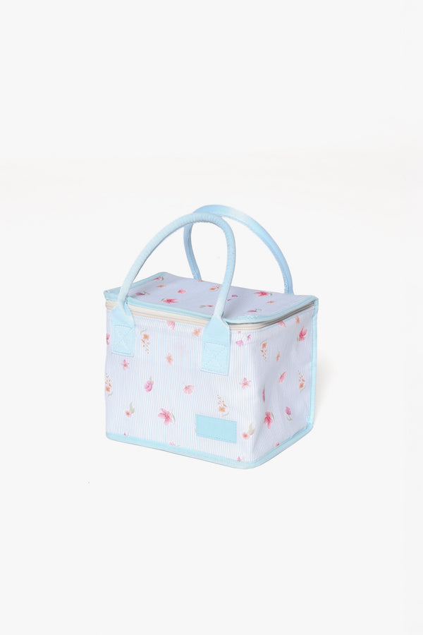 ACCESSORIES The Graze Lunch Bag - Blue Garden Stripe