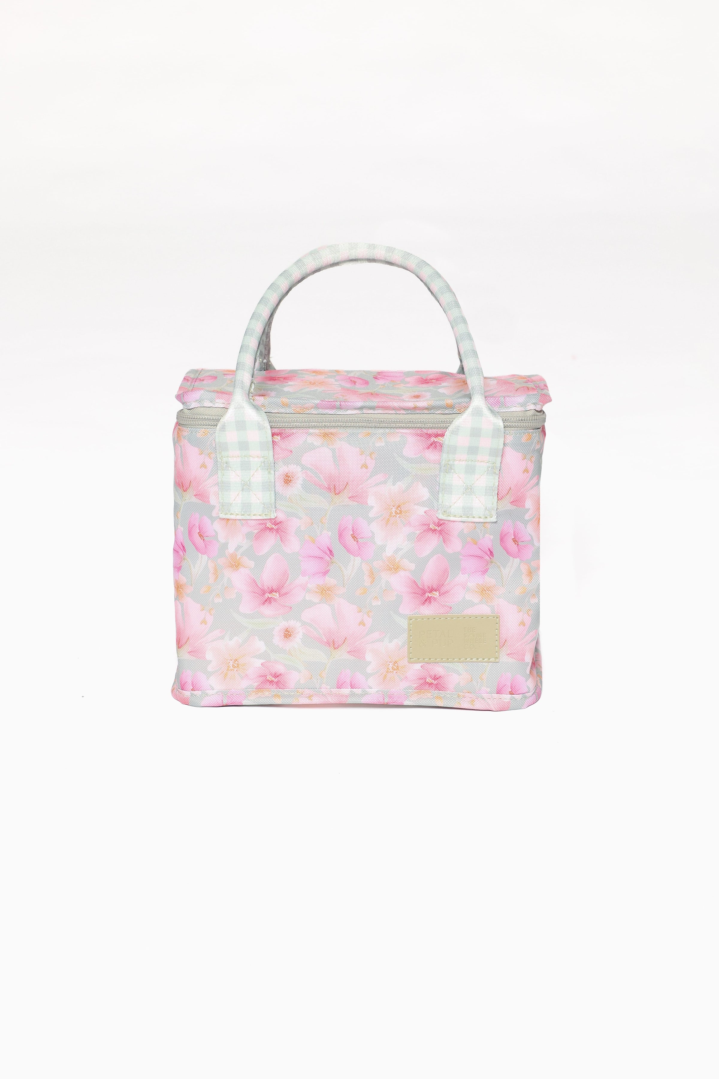 ACCESSORIES The Graze Lunch Bag - Sage Wildflowers