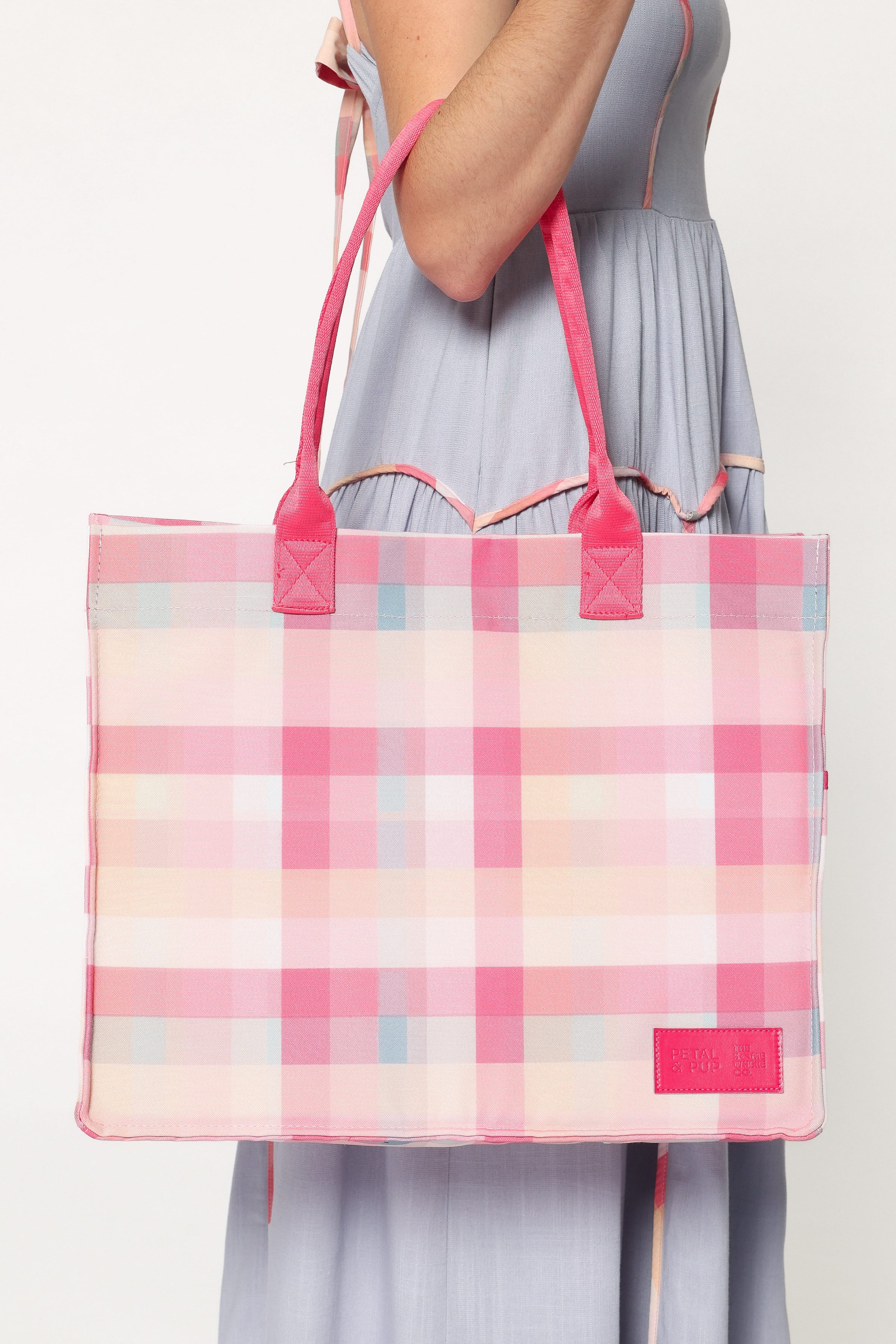 ACCESSORIES Ultimate Tote Bag - Pink Picnic Plaid