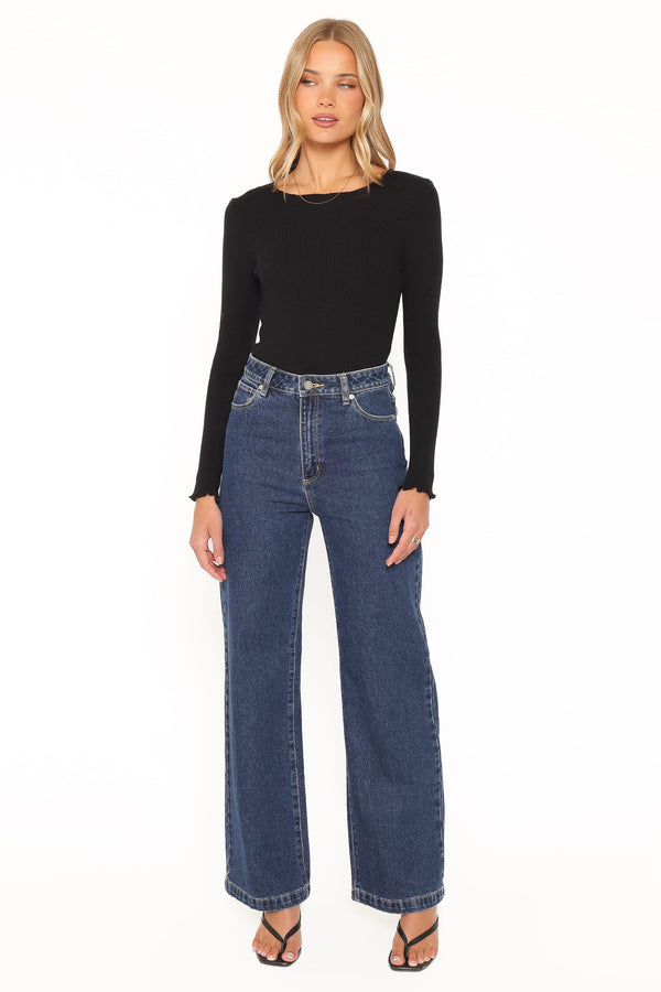 BOTTOMS Abrand 94 Wide Leg Jeans - Tara