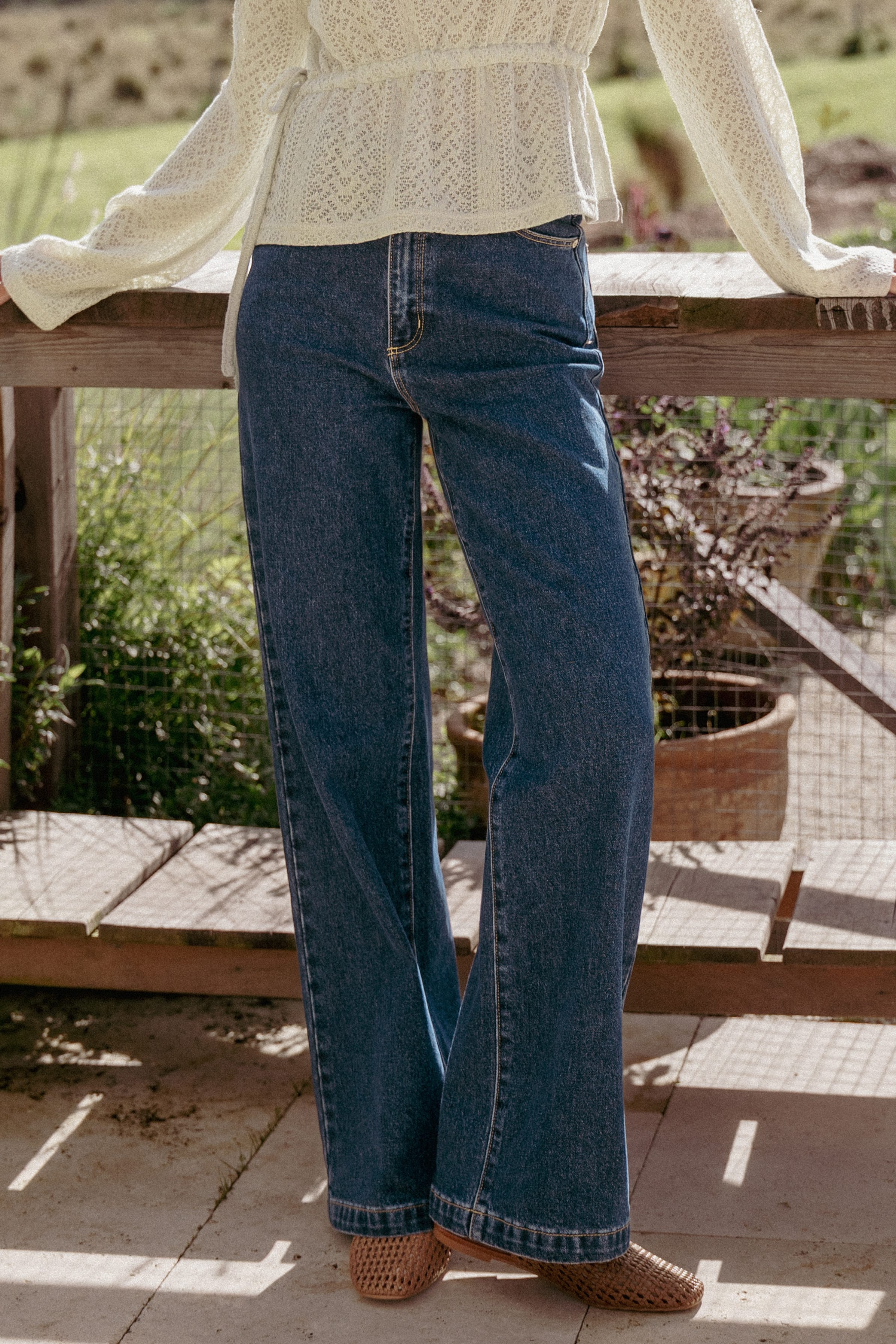 BOTTOMS Abrand 94 Wide Leg Jeans - Tara