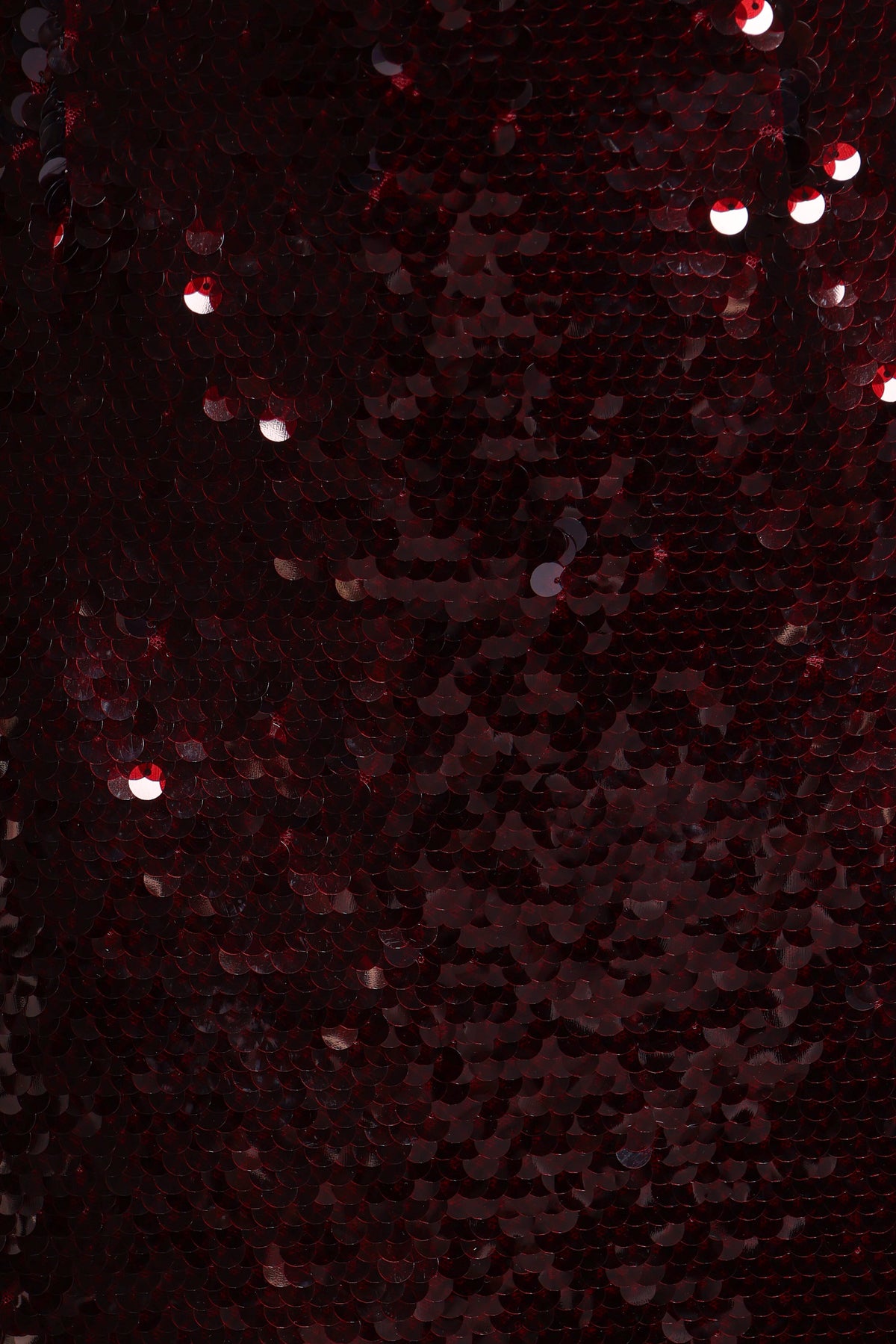 BOTTOMS Alro Column Sequin Skirt - Burgundy