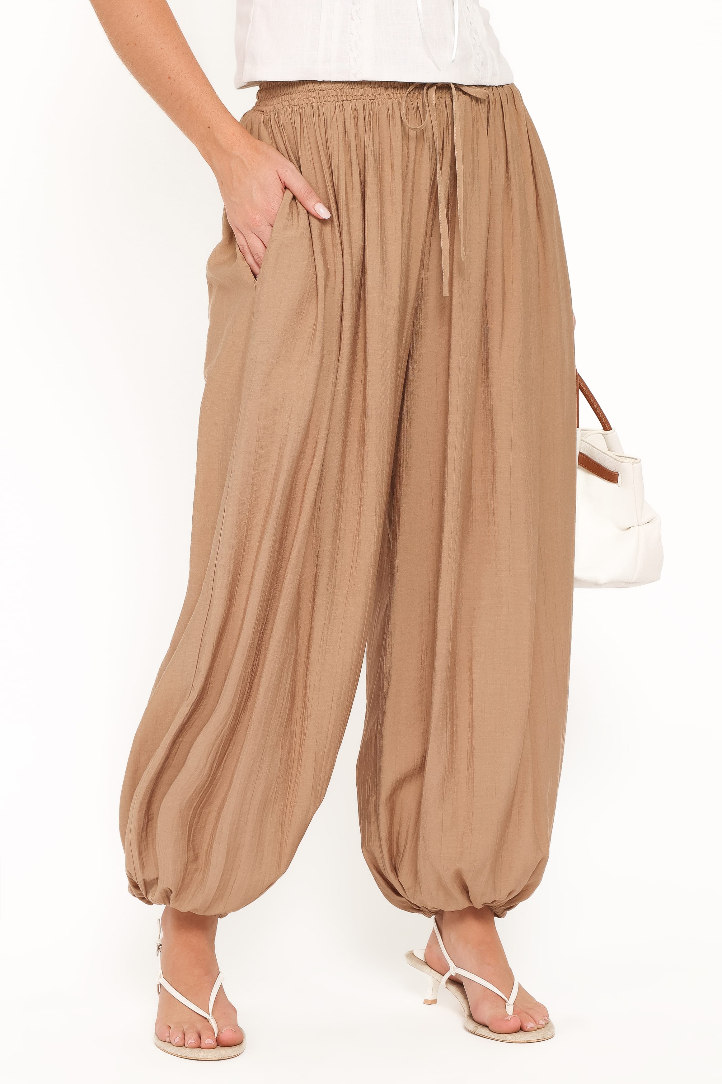 未使用】HYOD VENT PANTS 春夏 CAMEL(28) 【公式通販】