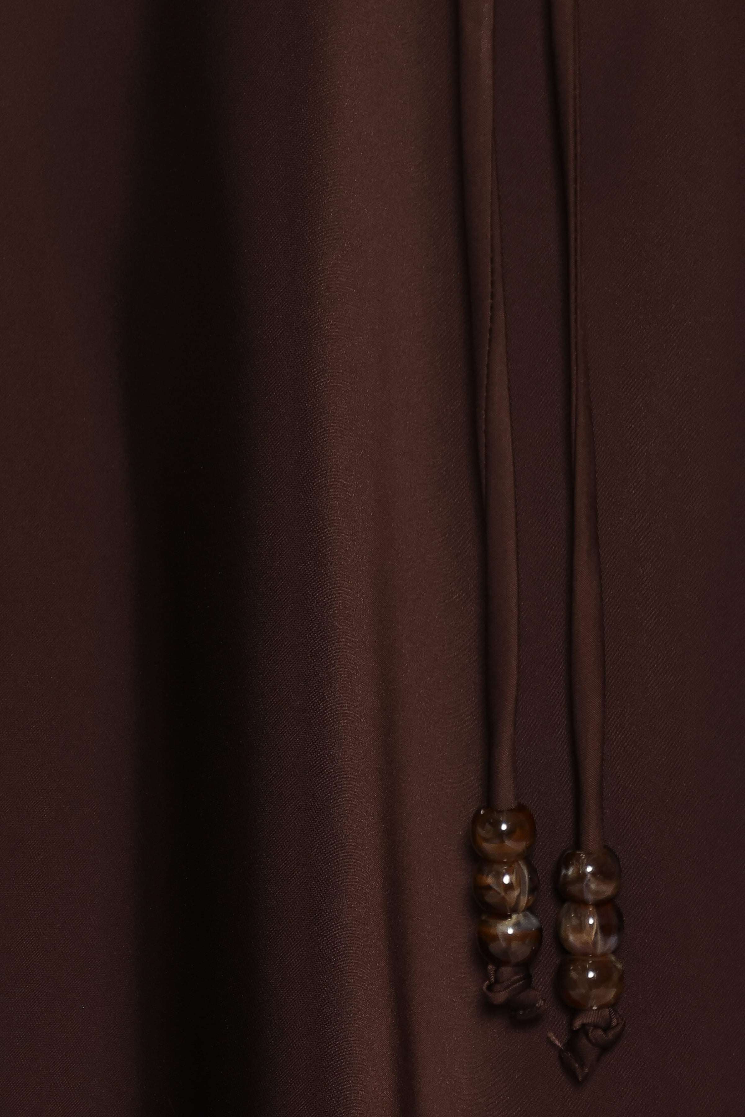 BOTTOMS Bayley Midi Skirt - Chocolate Brown