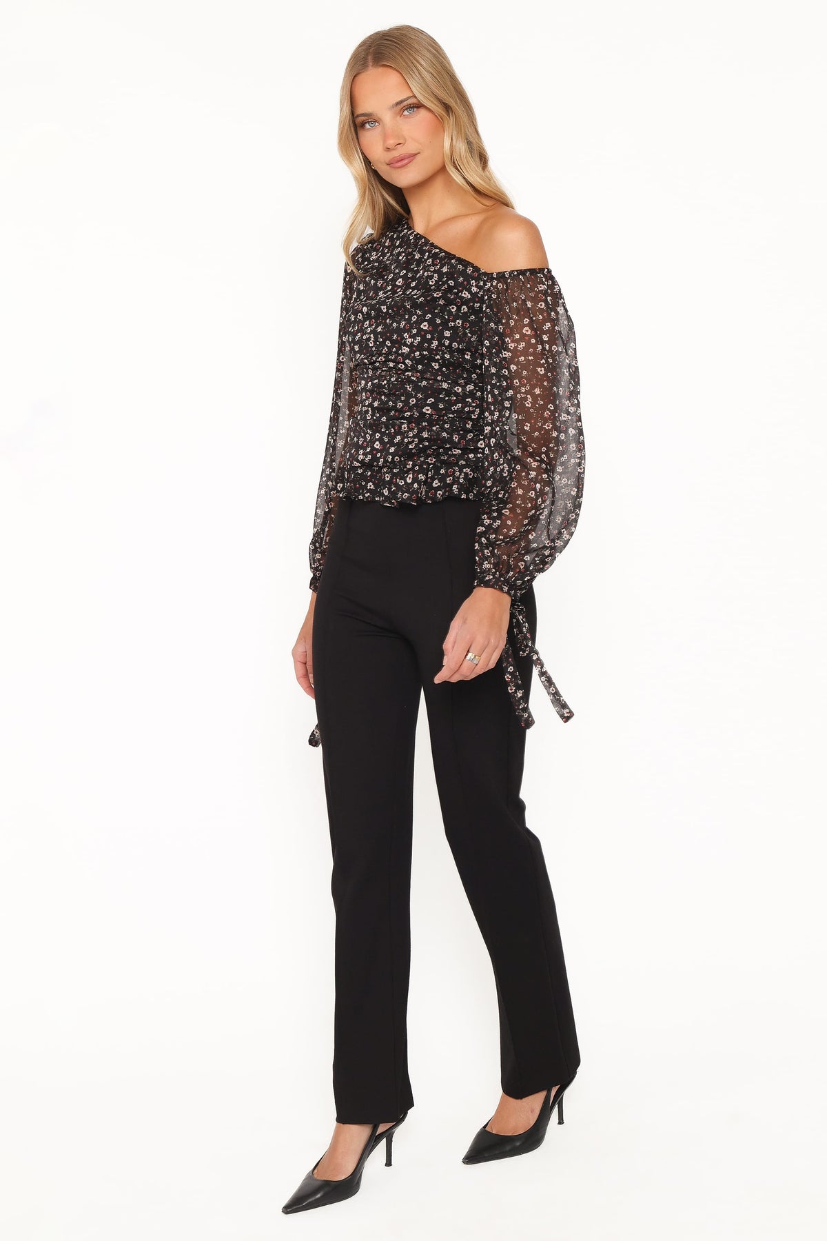 BOTTOMS Beth Ponte Pants - Black