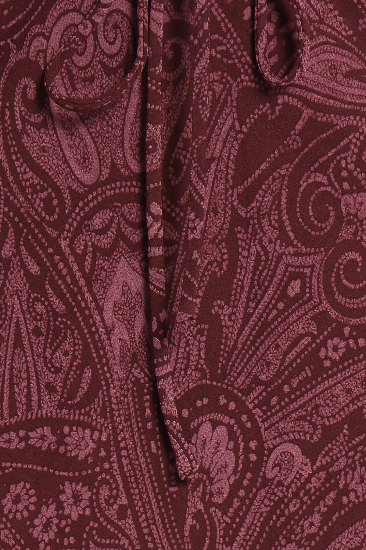 BOTTOMS Dawson Maxi Skirt - Wine Paisley