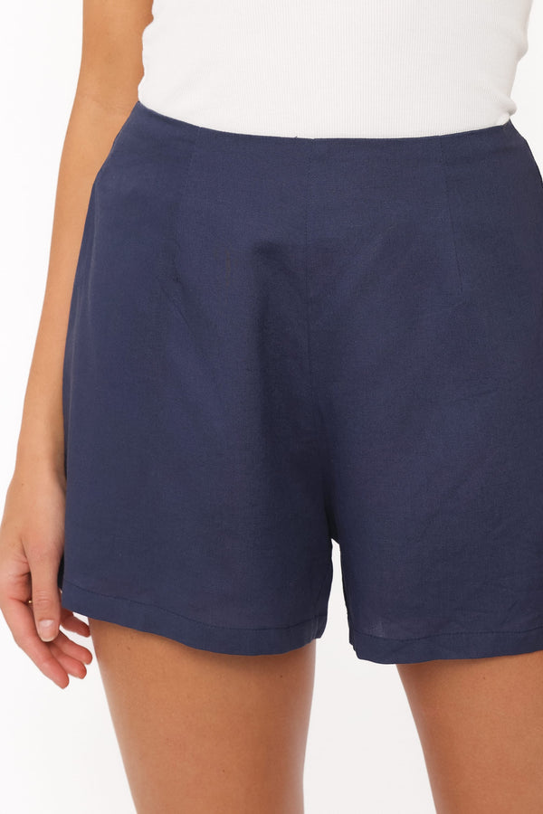 BOTTOMS Donna Shorts - Navy