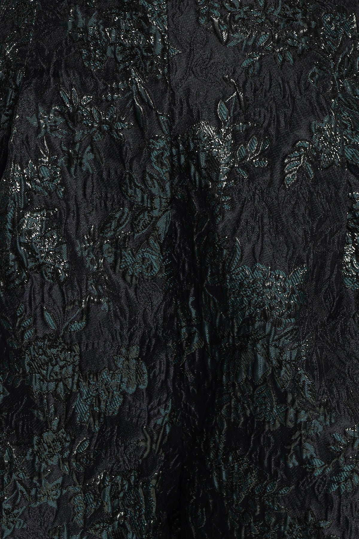 BOTTOMS Jenna Micro Shorts - Emerald Brocade