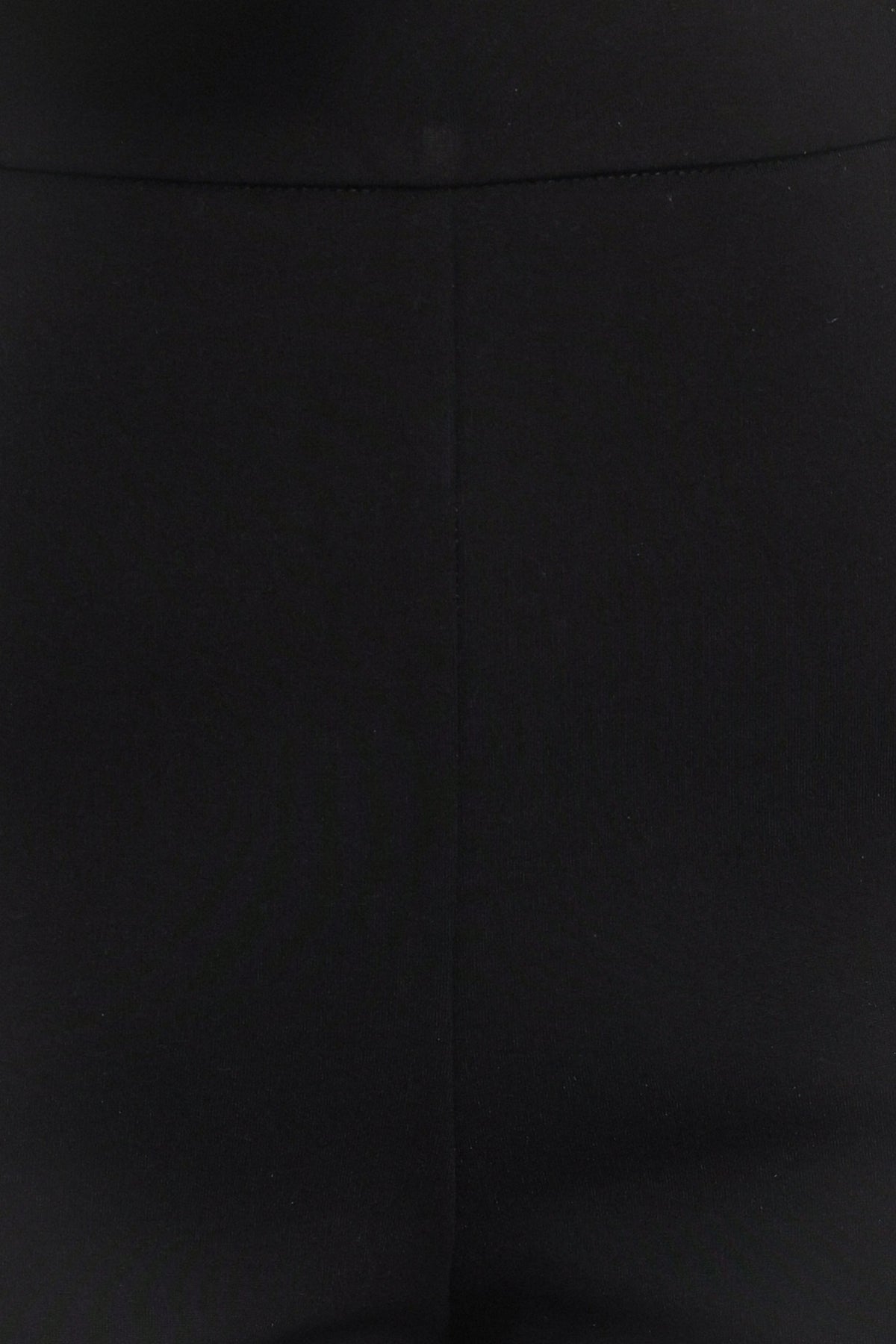 BOTTOMS Perfect Ponte Split Front Flared Pants - Black