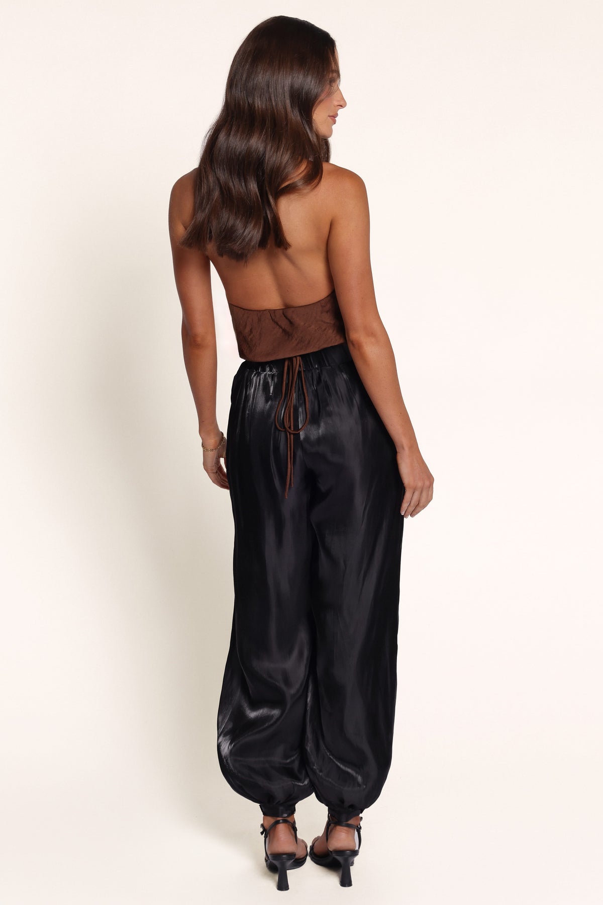 BOTTOMS Rita Balloon Leg Pant - Black