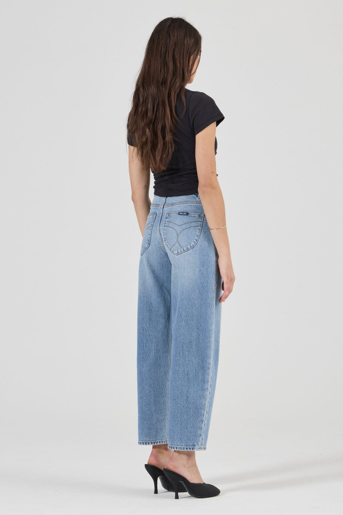 BOTTOMS Rollas Gigi Barrel Jeans - Surrender