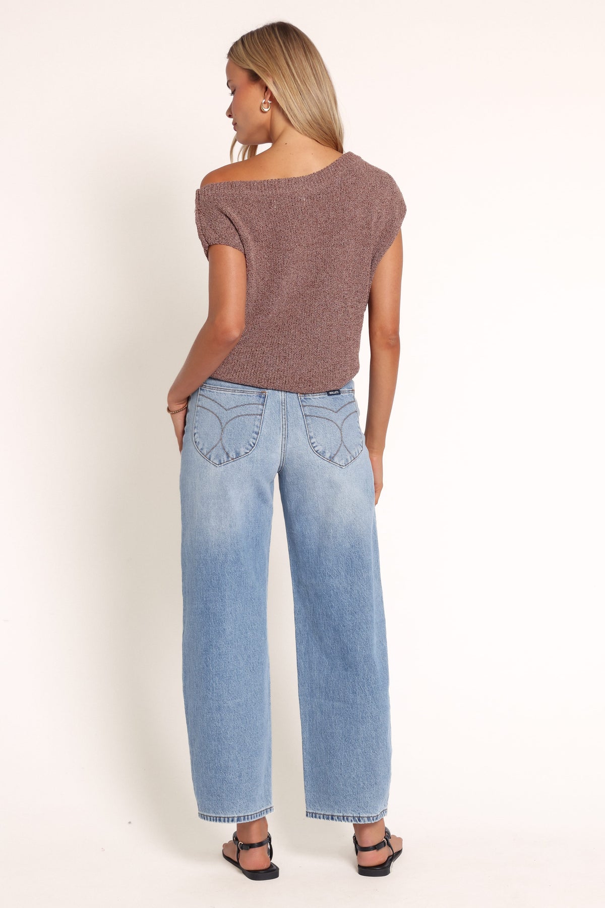 BOTTOMS Rollas Gigi Barrel Jeans - Surrender