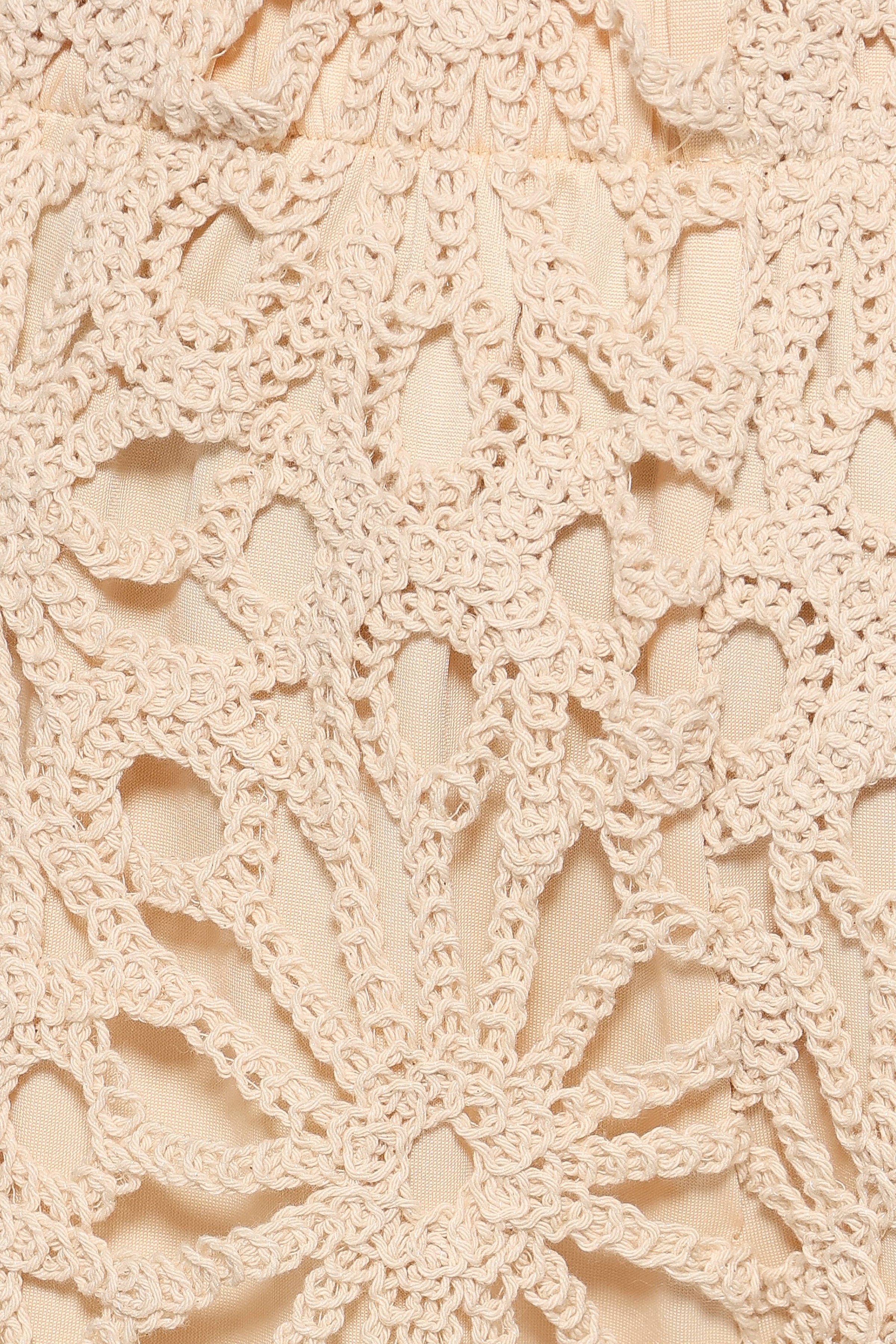 BOTTOMS Rowley Crochet Short - Natural