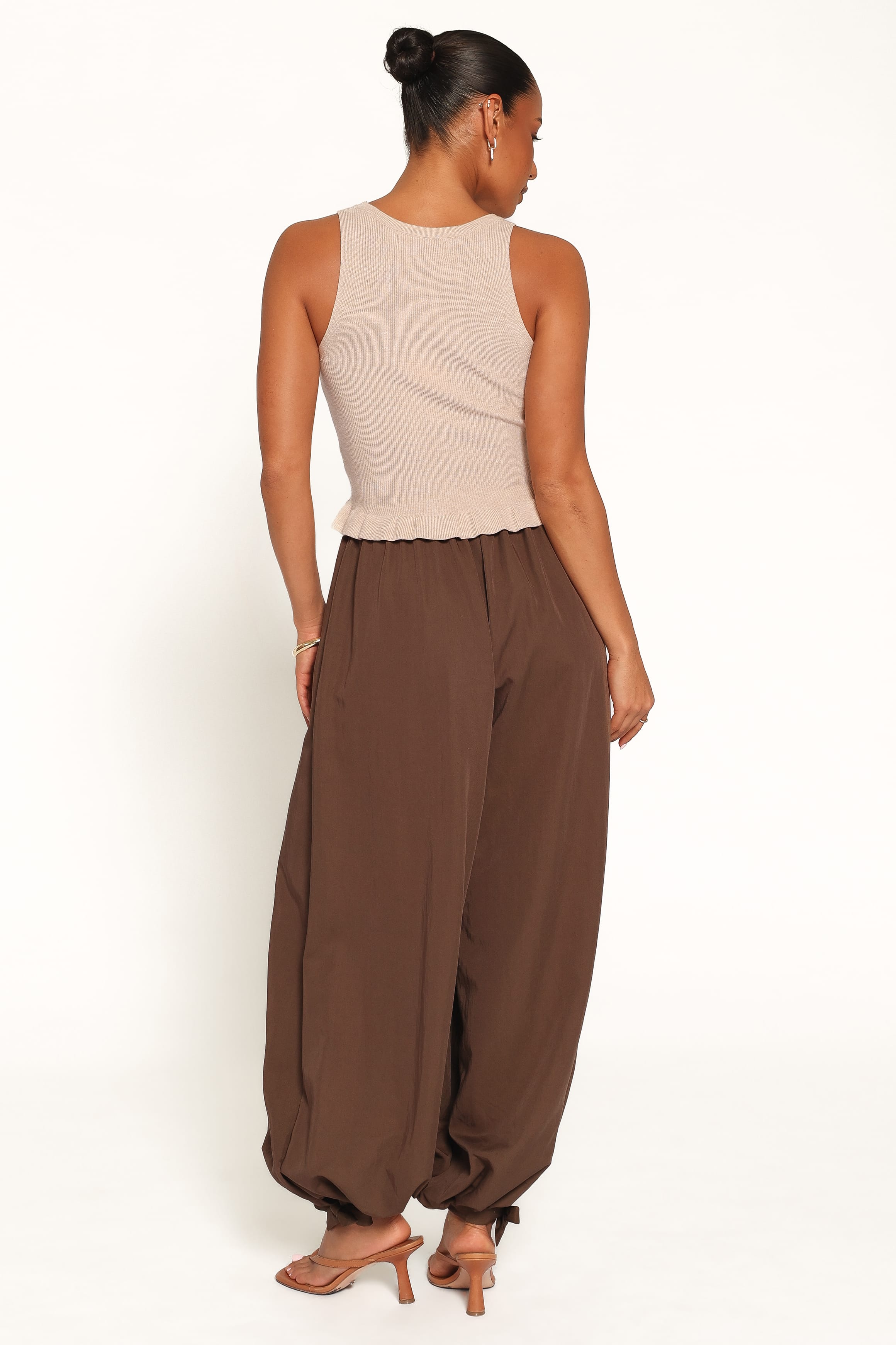 Yazmin Balloon Pant - Olive Green | Petal & Pup USA