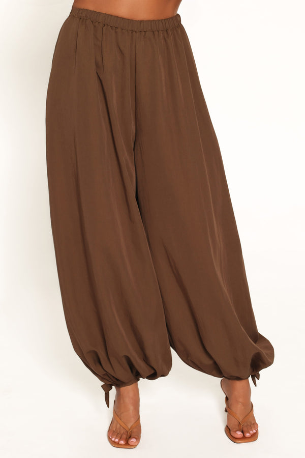 BOTTOMS Yazmin Balloon Pant - Olive Green