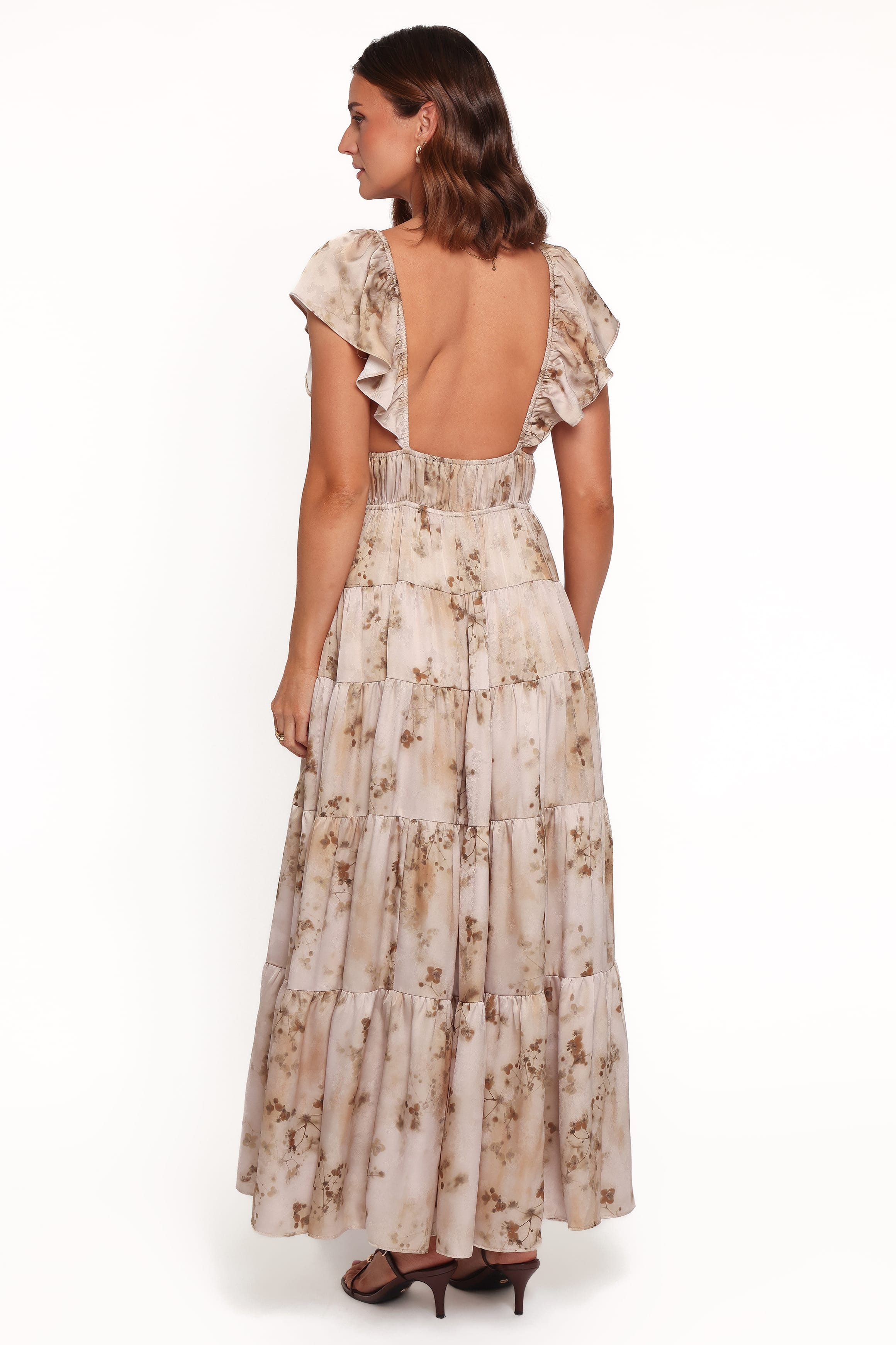 DRESSES Abelia Maxi Dress - Light Olive Multi