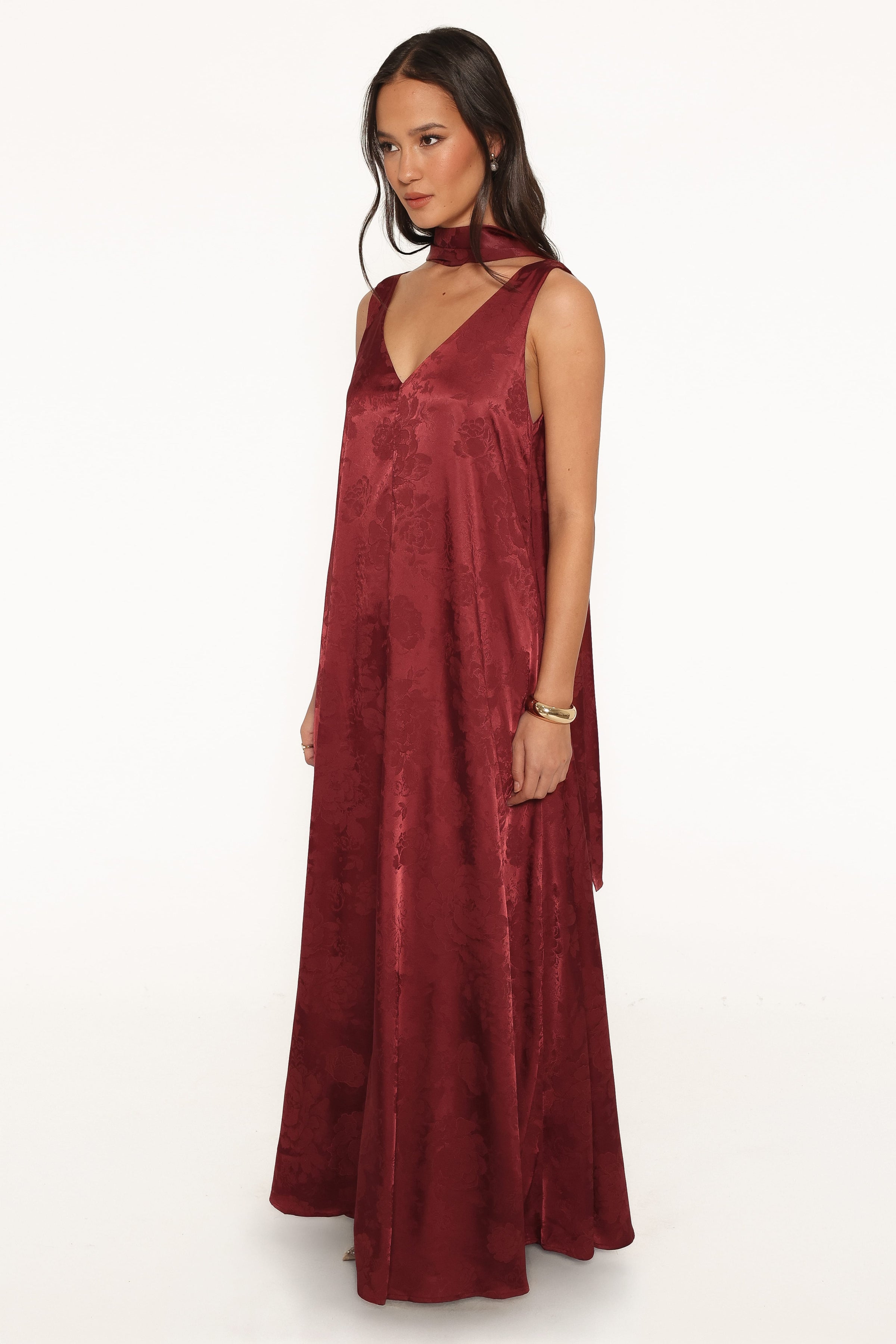 DRESSES Aeryn Maxi Dress - Burgundy