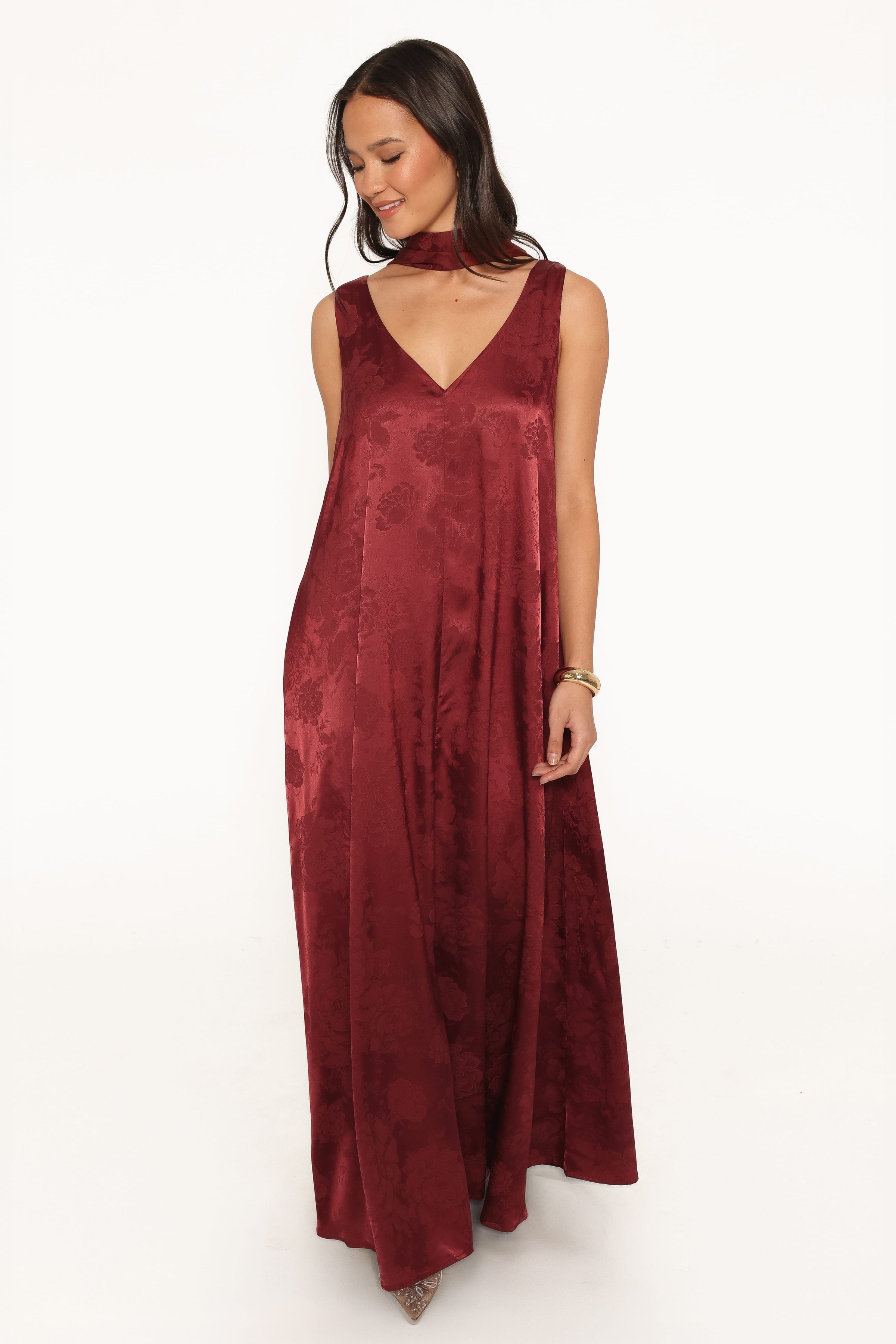 DRESSES Aeryn Maxi Dress - Burgundy