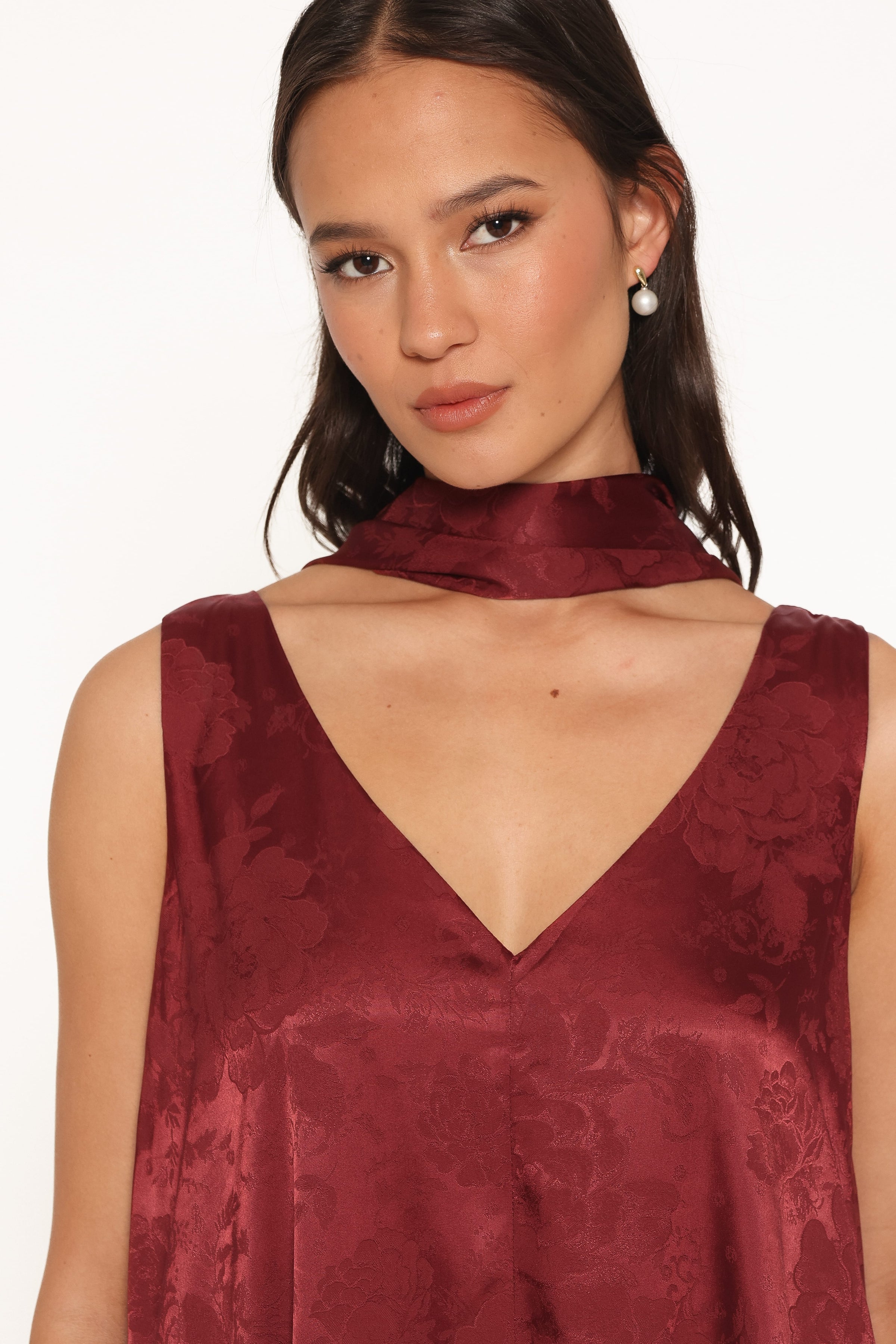 DRESSES Aeryn Maxi Dress - Burgundy