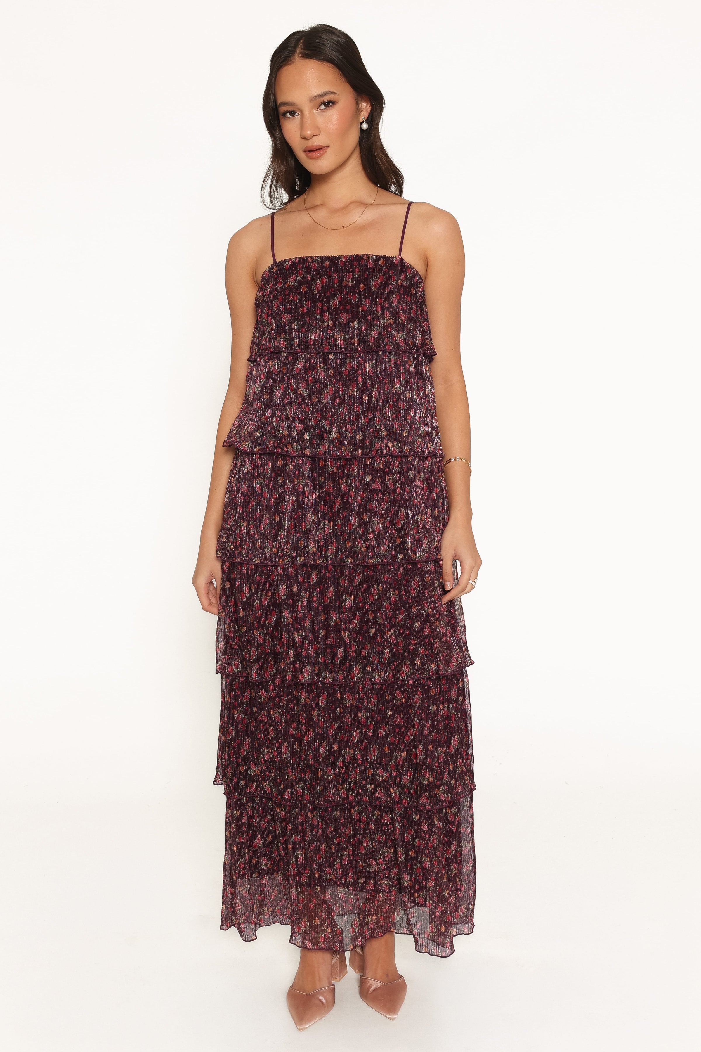 DRESSES Alinae Maxi Dress - Purple Floral