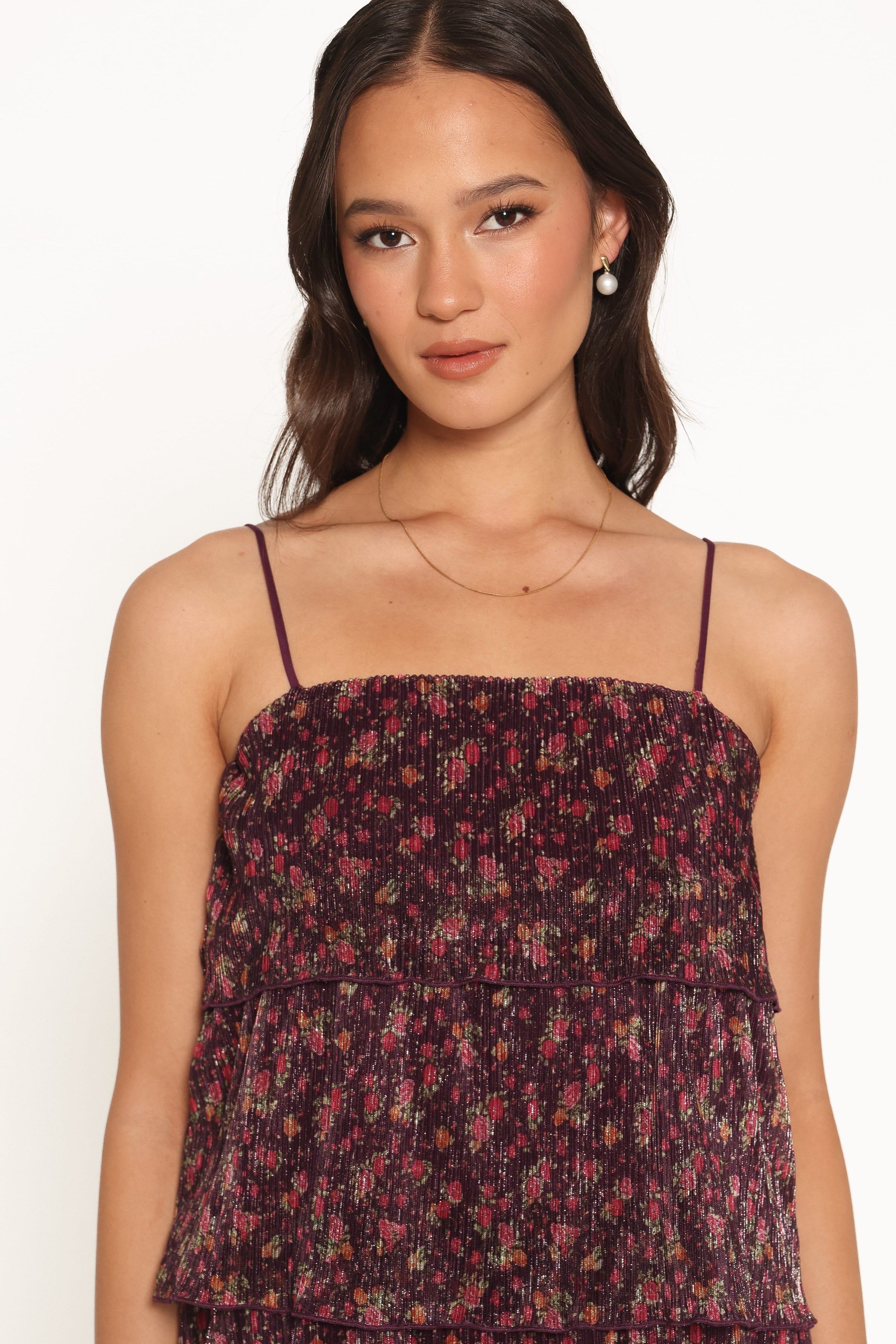 DRESSES Alinae Maxi Dress - Purple Floral