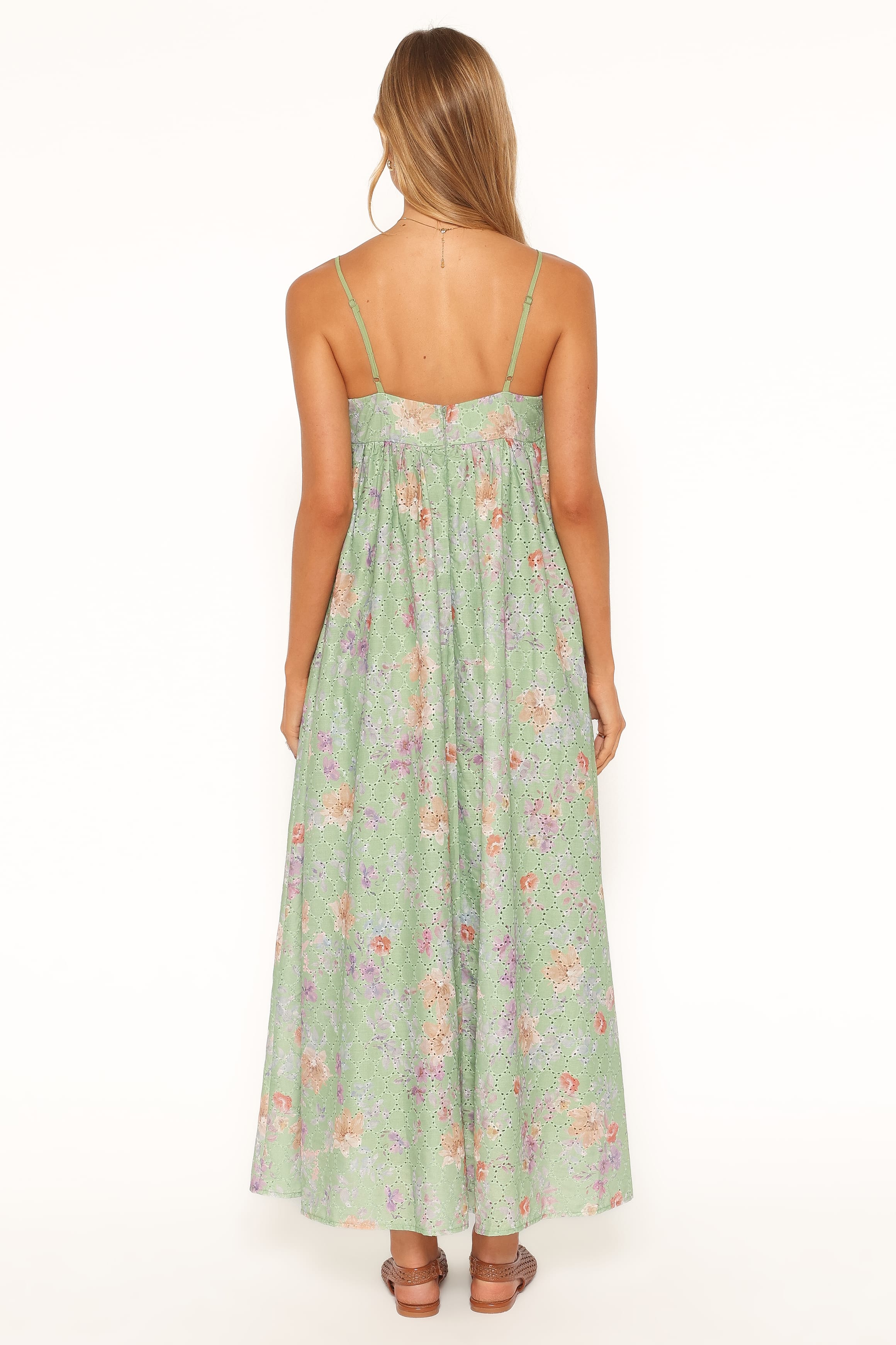 DRESSES Alyah Maxi Dress - Green Floral