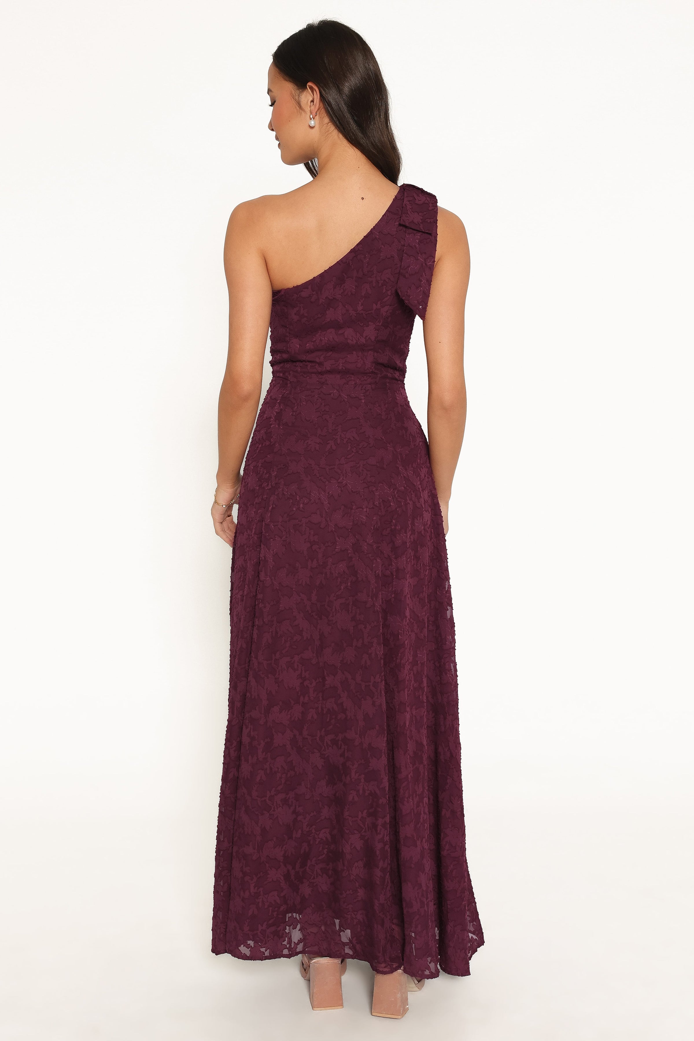 DRESSES Astarla Maxi Dress - Plum Burnout
