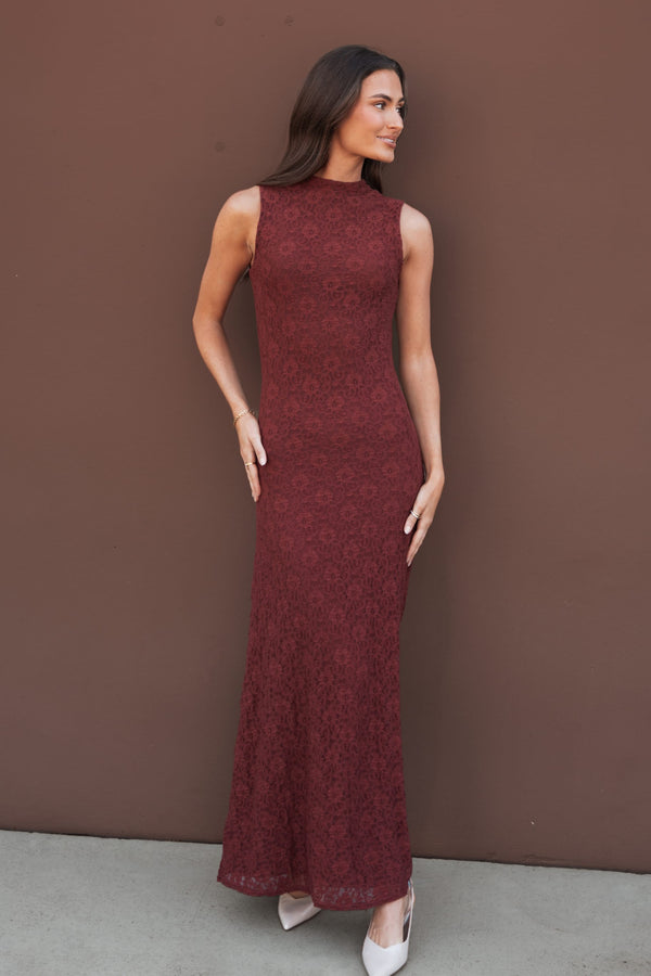 DRESSES Atlas Maxi Dress - Cabernet