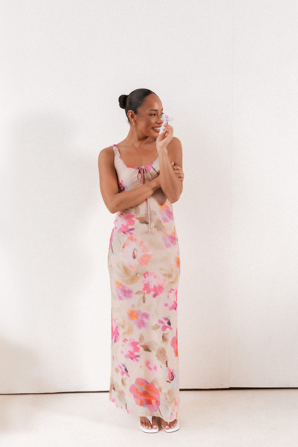 DRESSES Avina Maxi Dress - Pink Floral