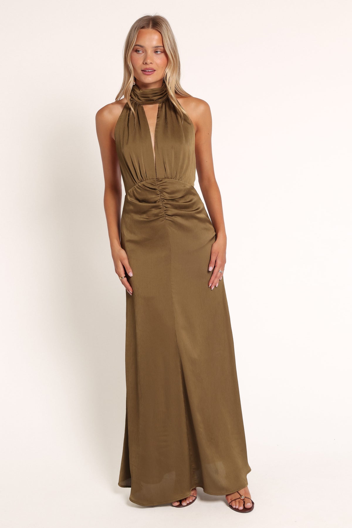 DRESSES Bridget Maxi Dress - Deep Olive