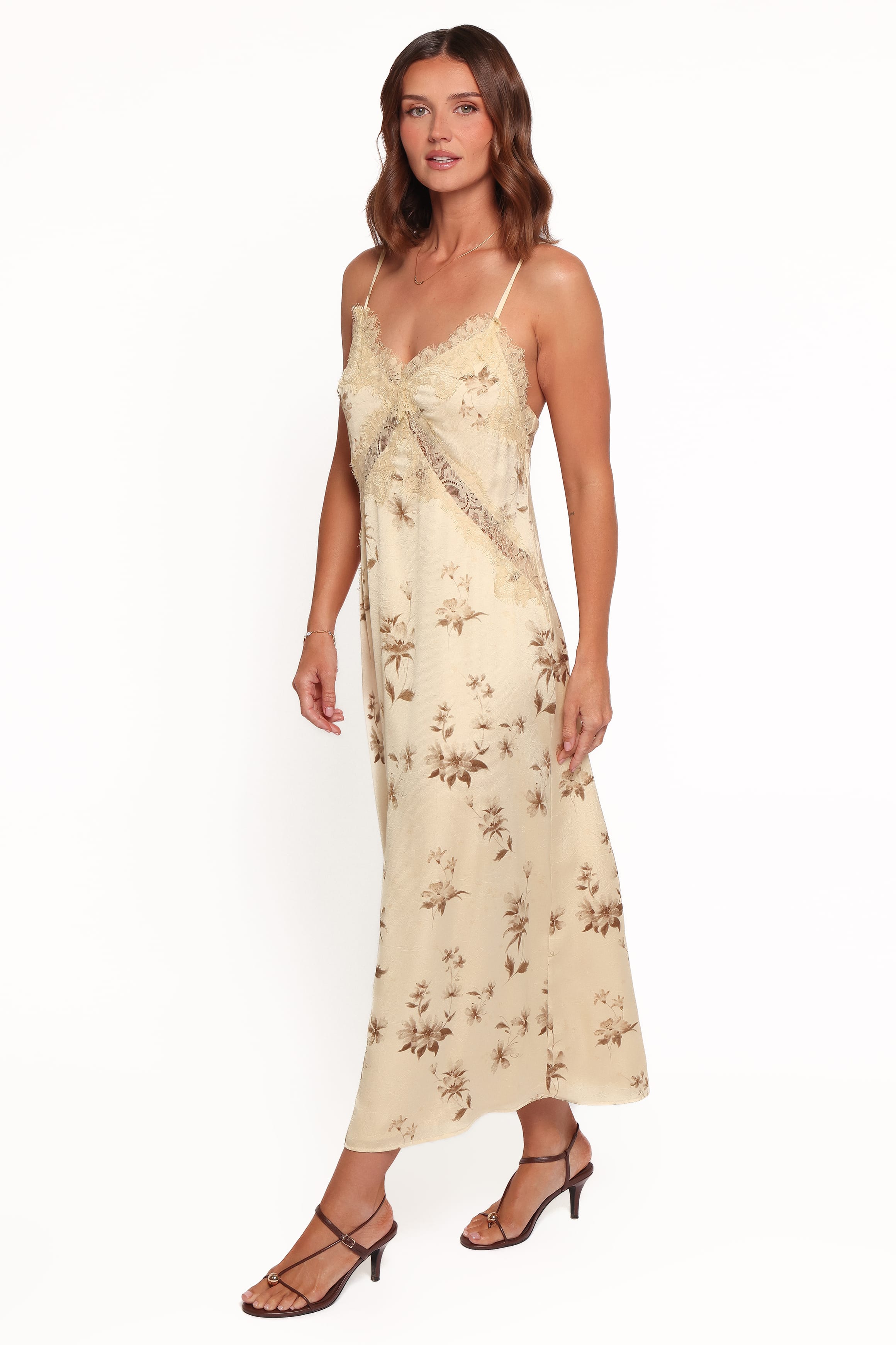 DRESSES Capaldi Maxi Dress - Sand Floral