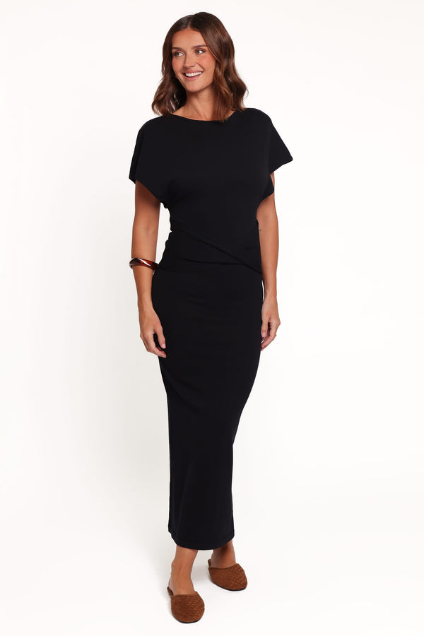 DRESSES Carlina Midi Dress - Black