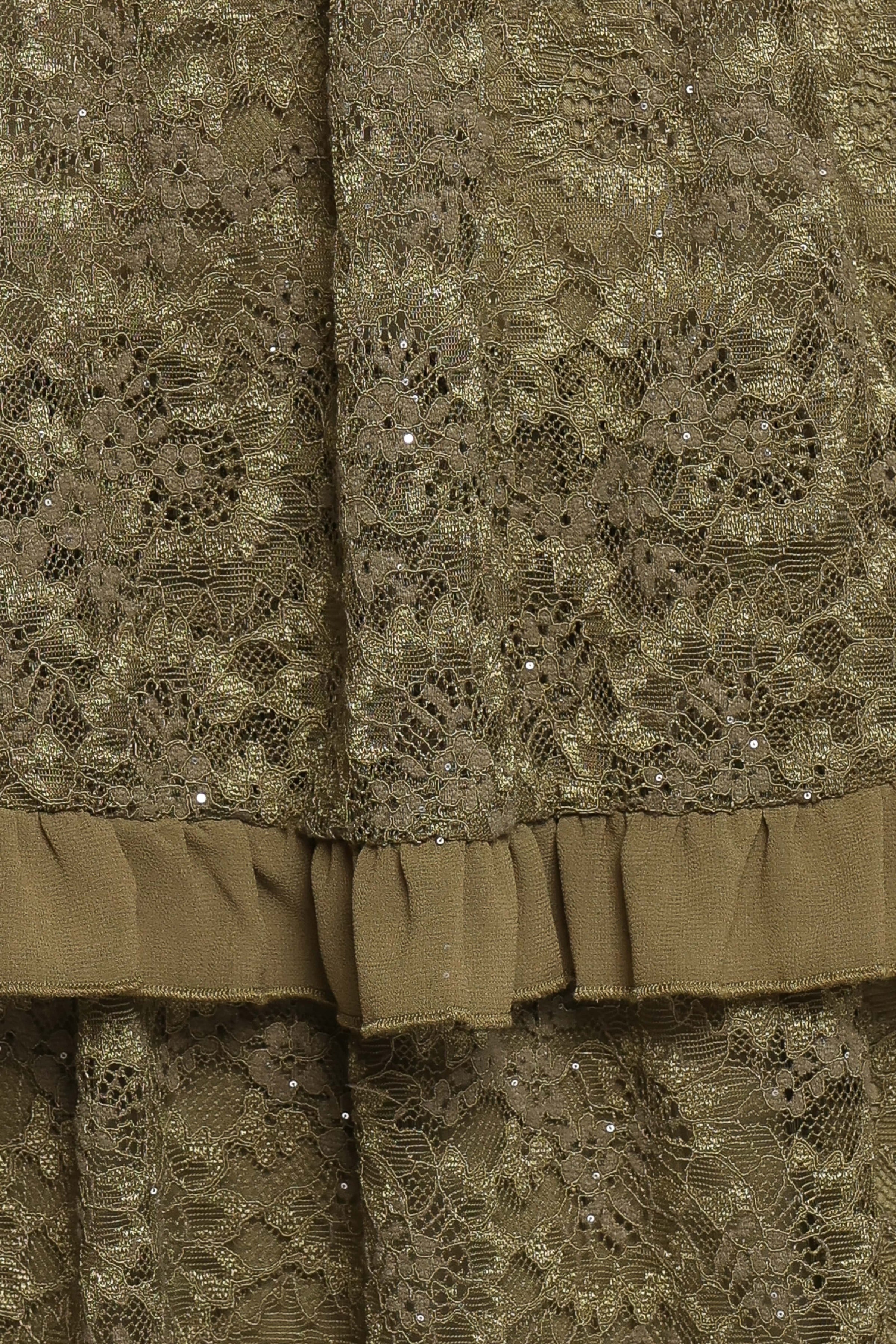 DRESSES Cataleya Maxi Dress - Olive Lace
