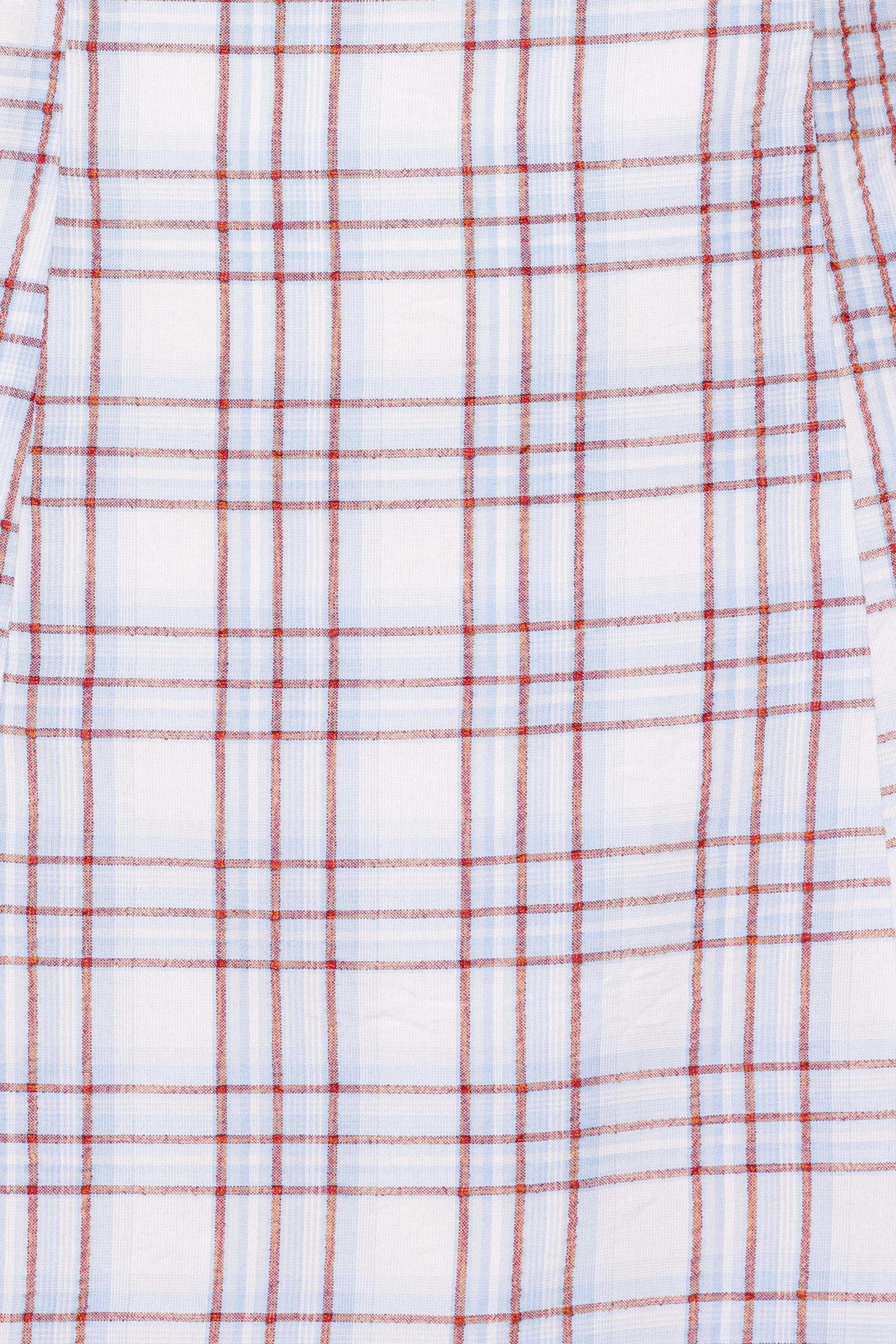 DRESSES Circe Mini Dress - Light Blue Plaid