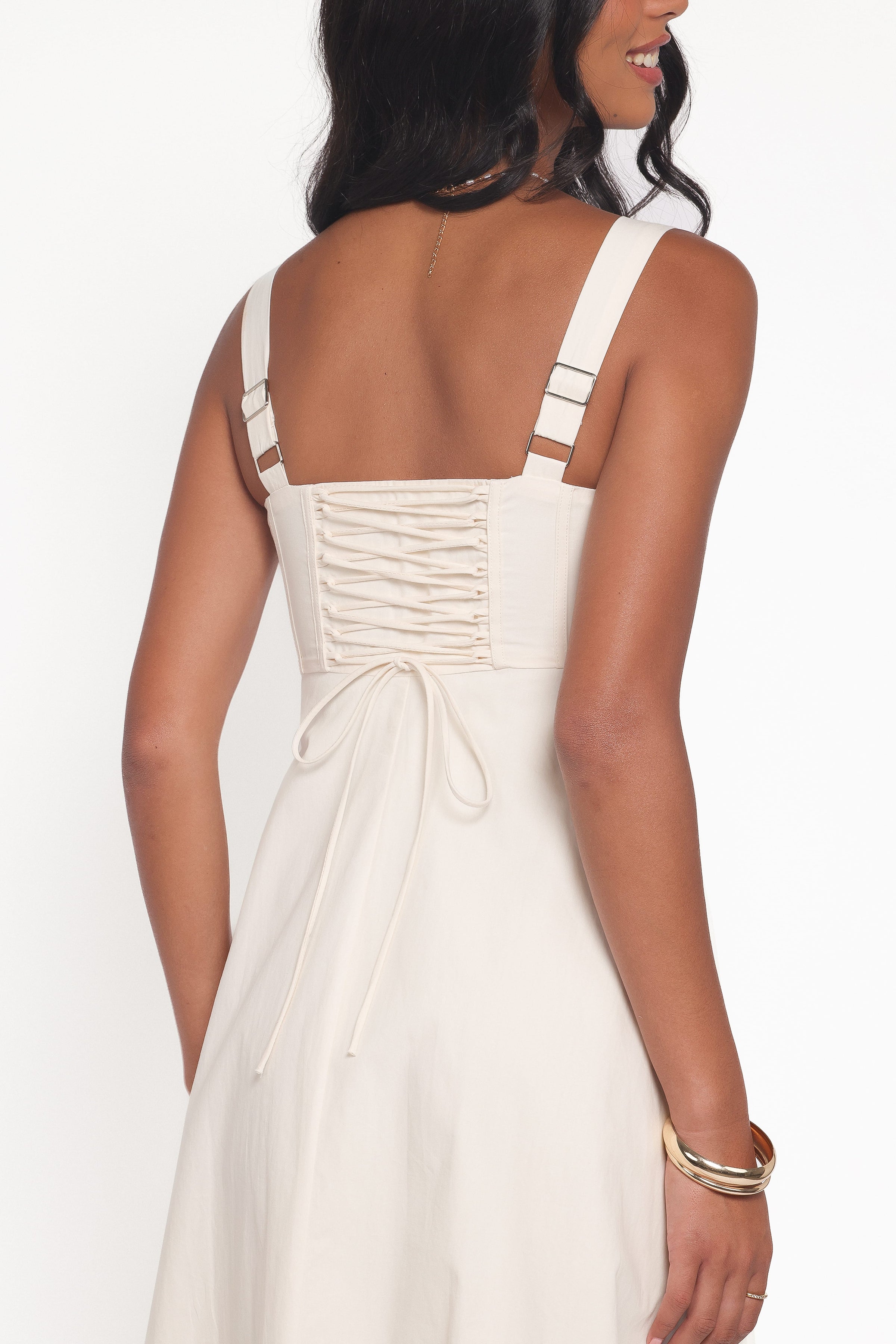 DRESSES Cosima Midi Dress - Cream
