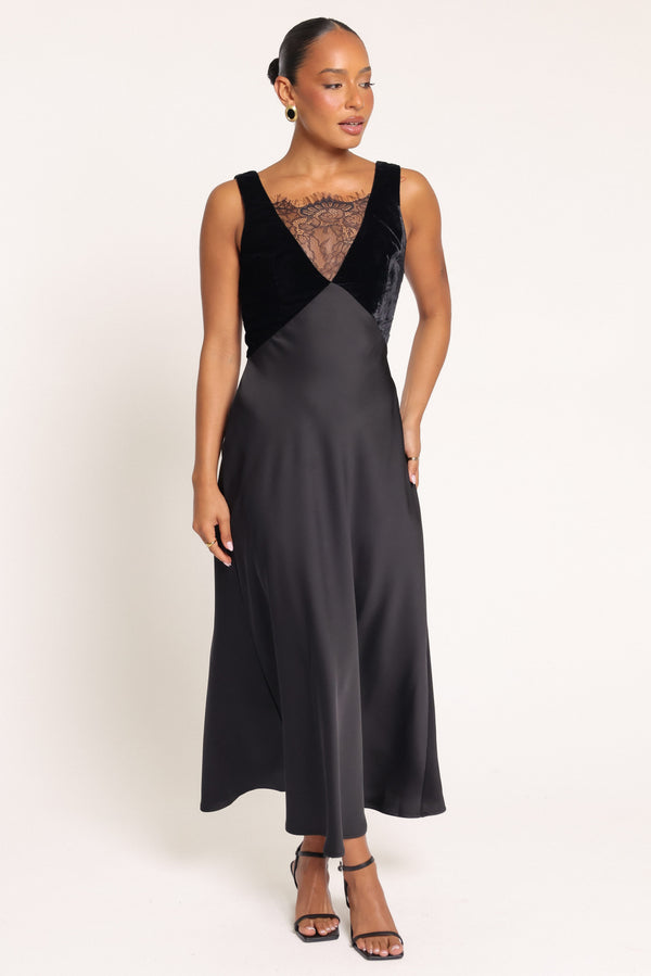 DRESSES Darcey Midi Dress - Black