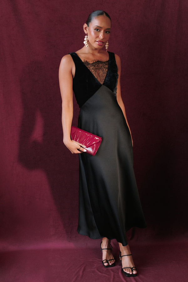 DRESSES Darcey Midi Dress - Black