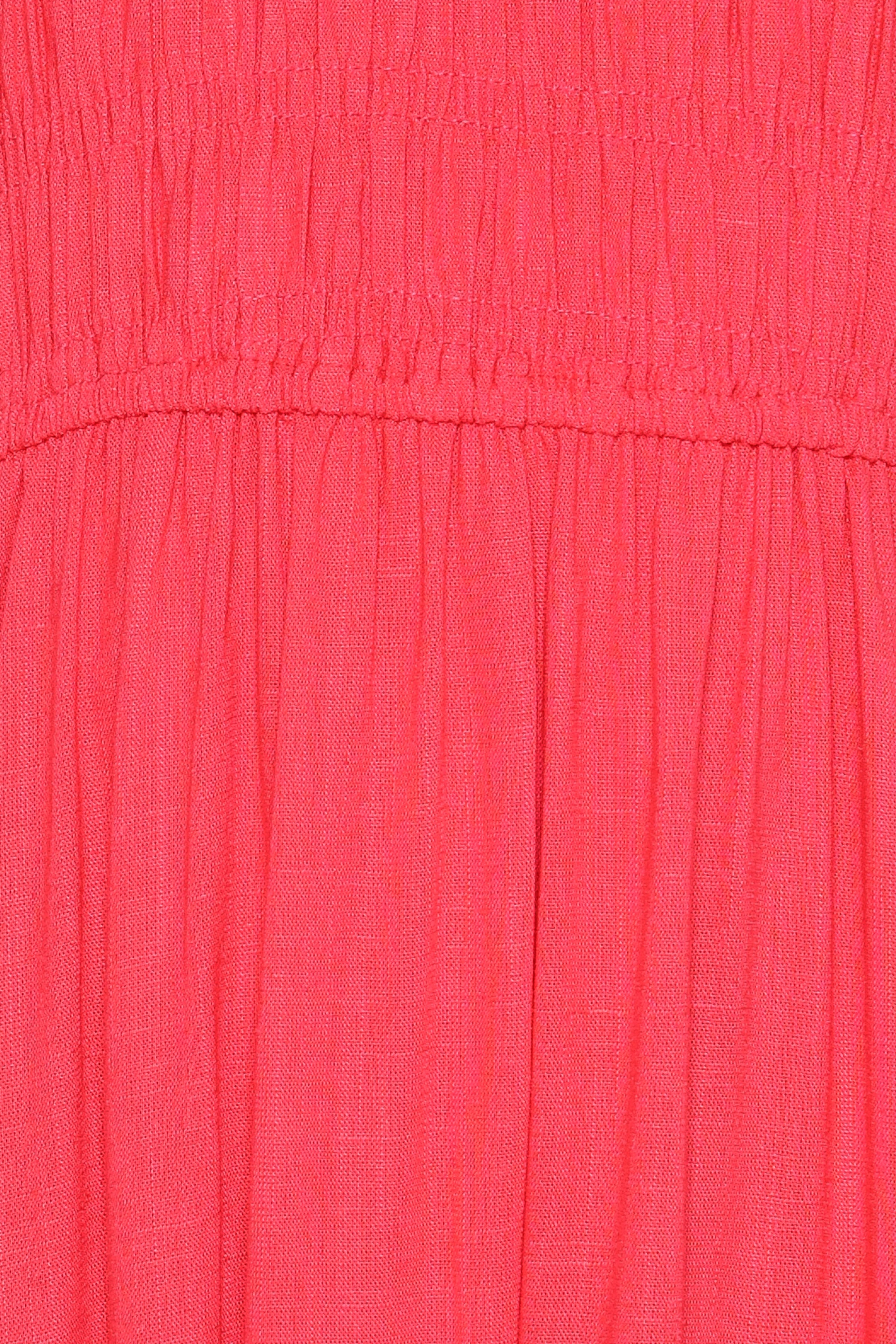 DRESSES Darla Puff Sleeve Dress - Hot Coral