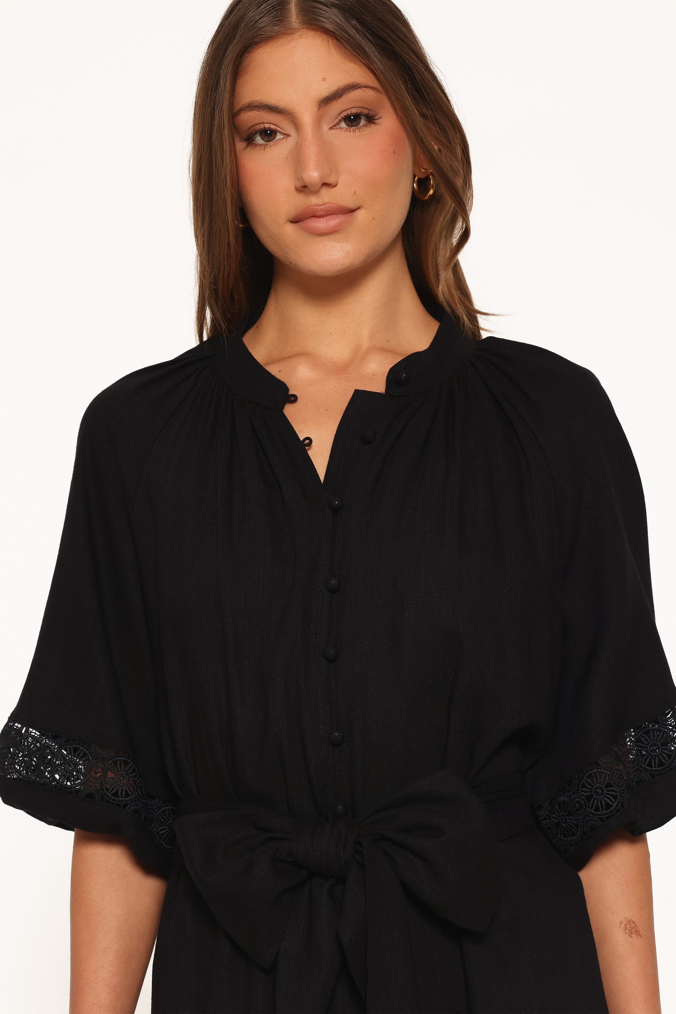 DRESSES Decosta Long Sleeve Maxi Dress - Black