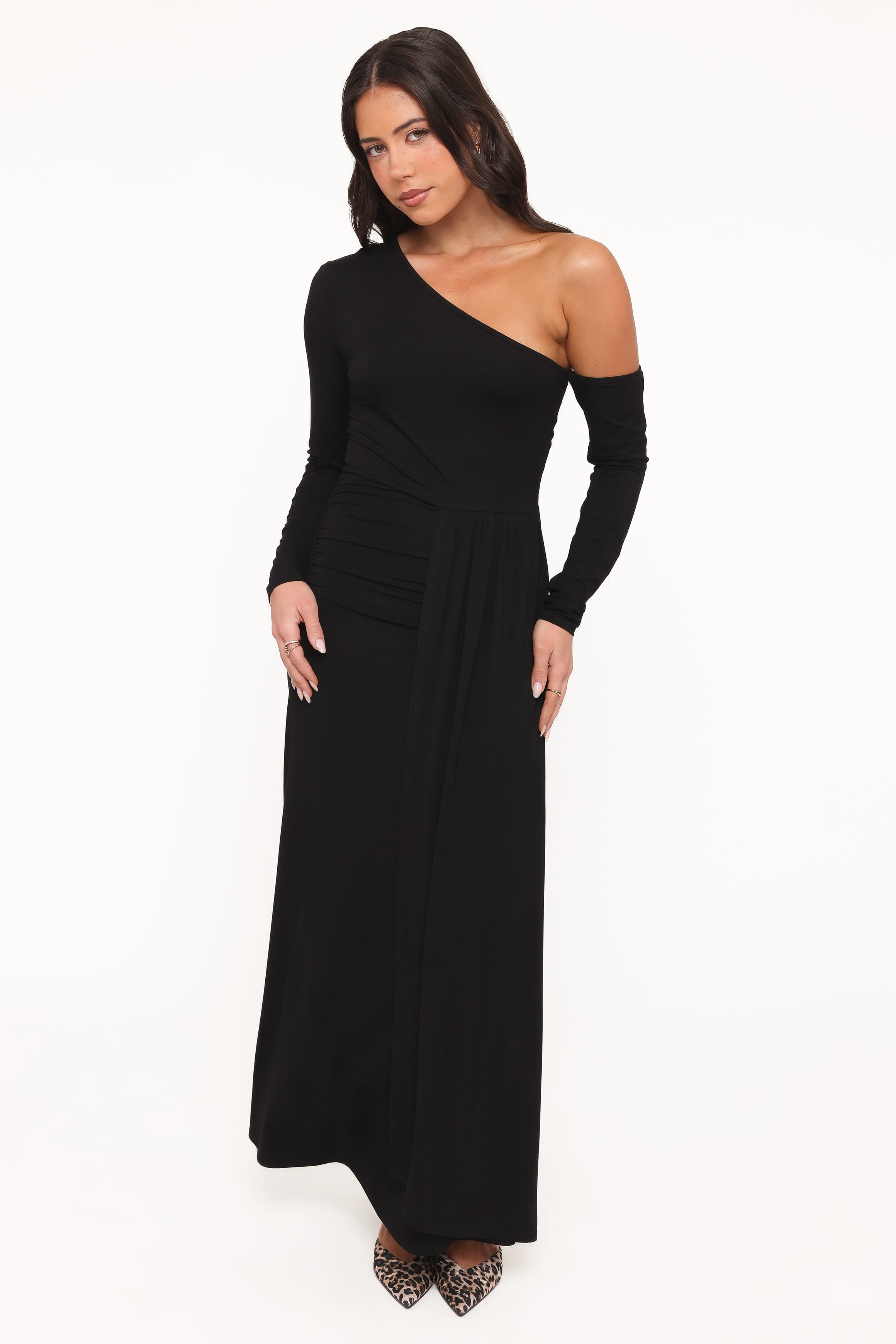 DRESSES Dionne Off Shoulder Maxi Dress - Black