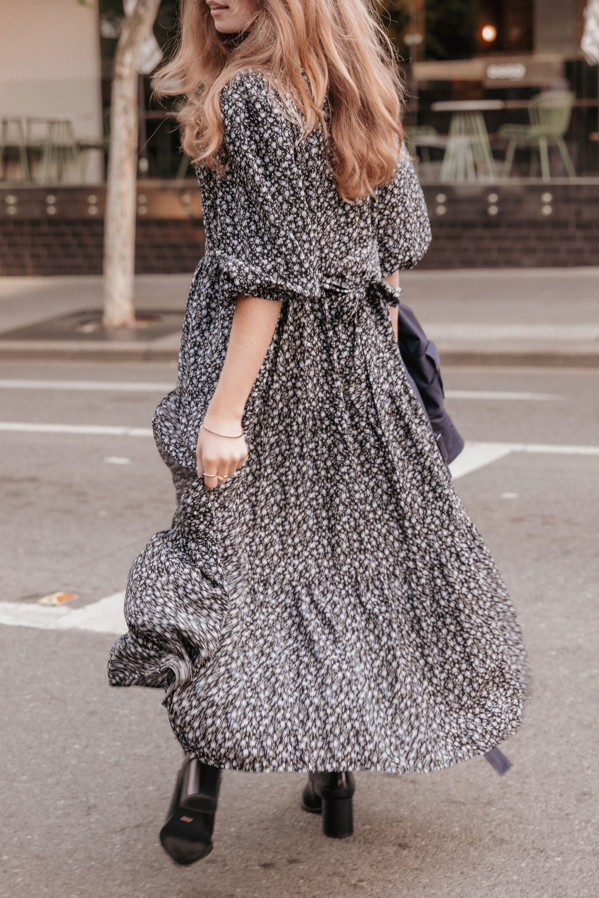 DRESSES Dixon Maxi Dress - Black Ditsy Floral