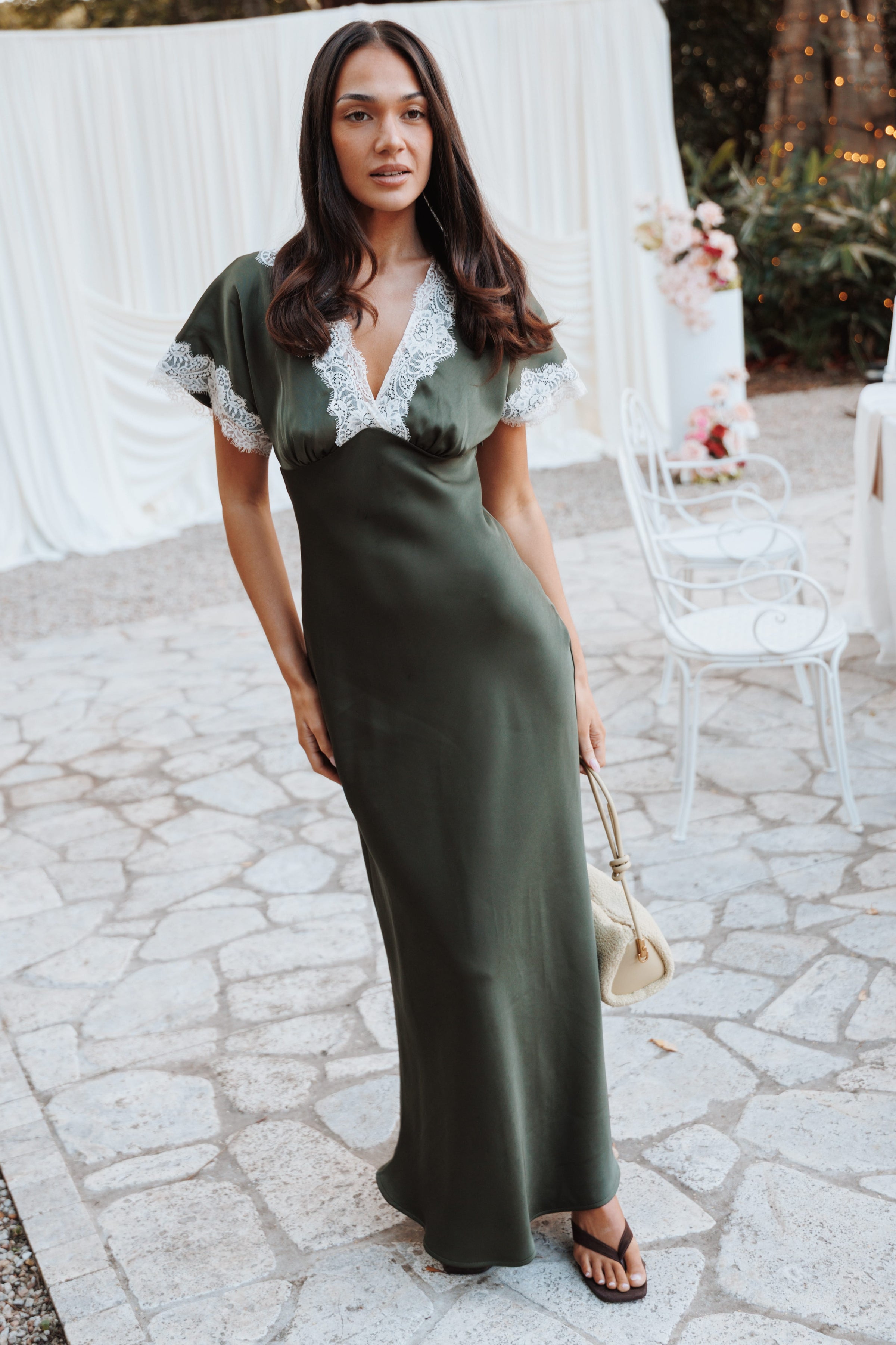 DRESSES Elston Maxi Dress - Olive