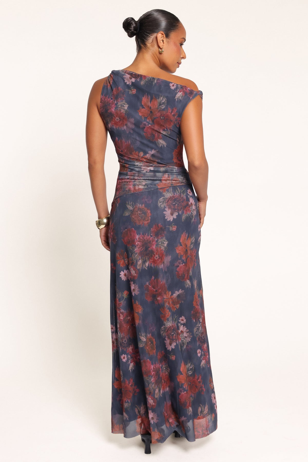 DRESSES Emelia Maxi Dress - Navy Blurred Floral