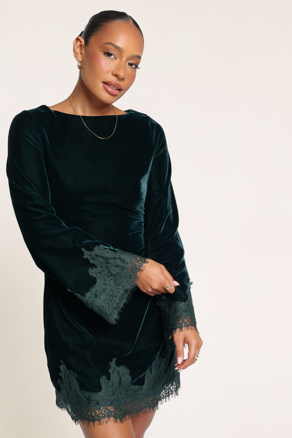 DRESSES Fabienne Mini Dress - Emerald