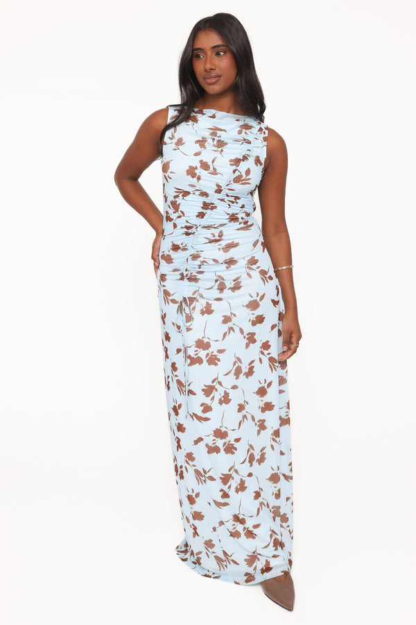 DRESSES Gracelyn Maxi Dress - Blue Floral