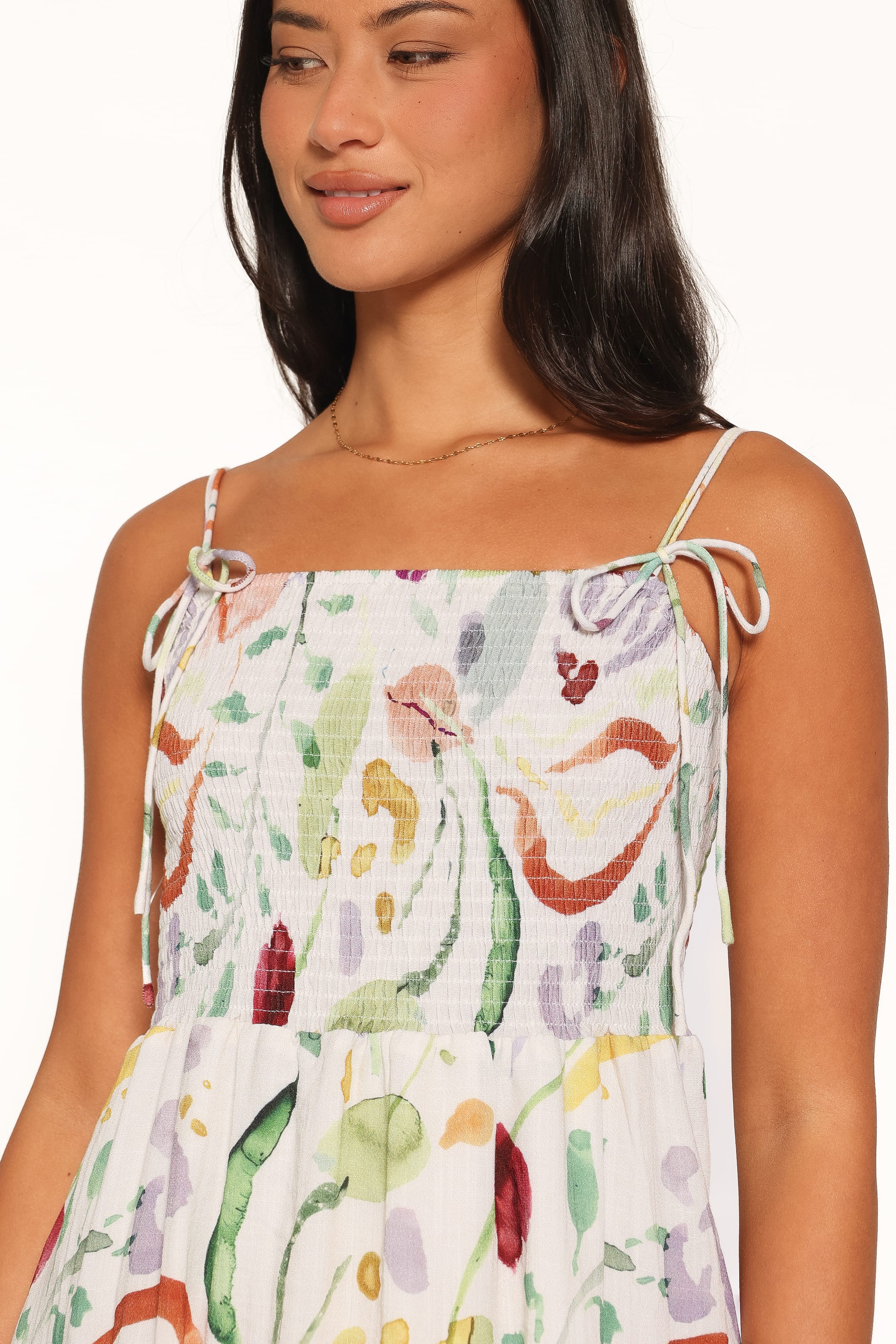DRESSES Gresha Mini Dress - Pink Watercolor