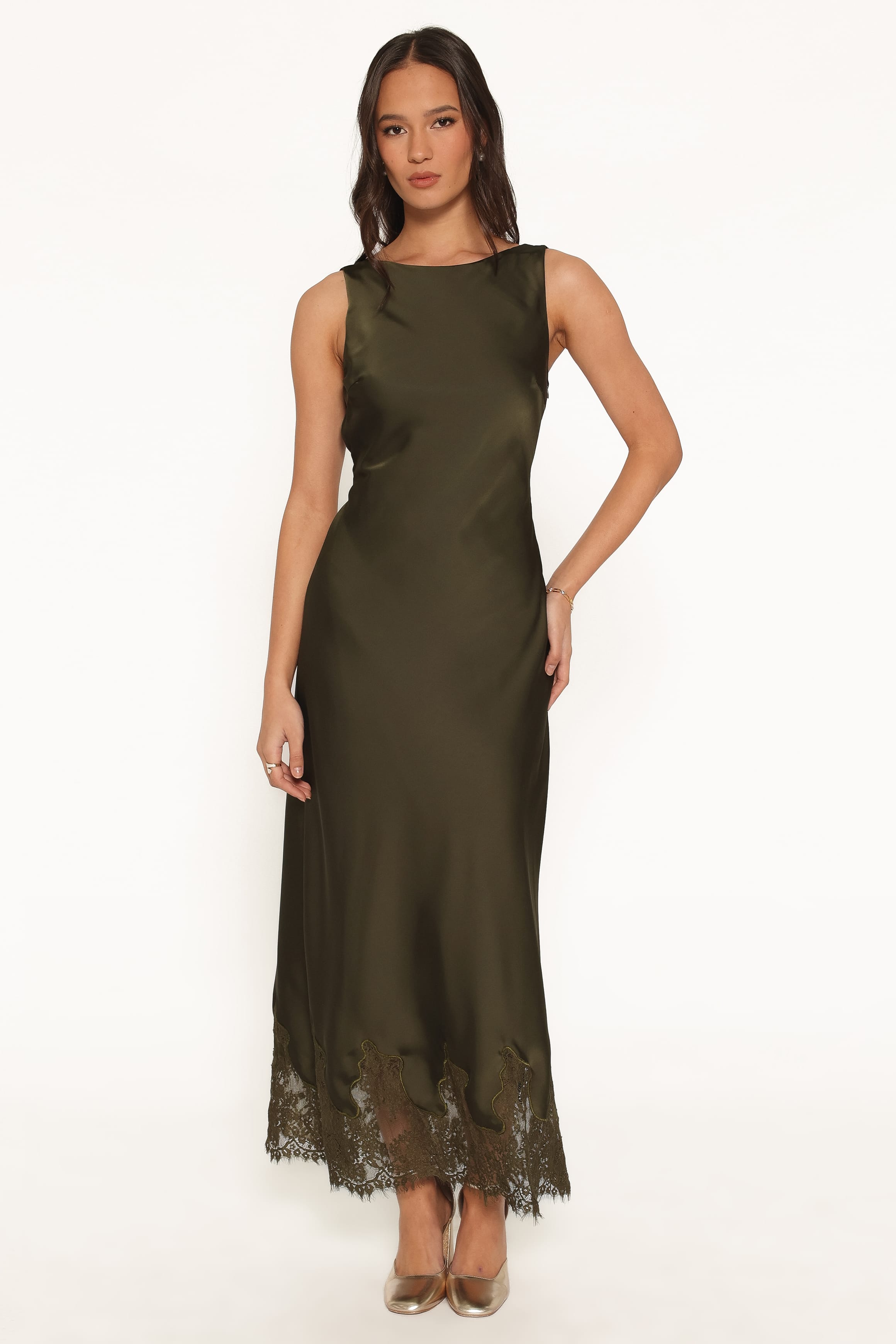 DRESSES Honey Maxi Dress - Olive