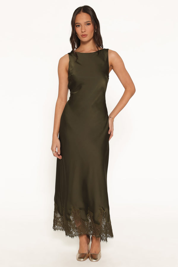 DRESSES Honey Maxi Dress - Olive