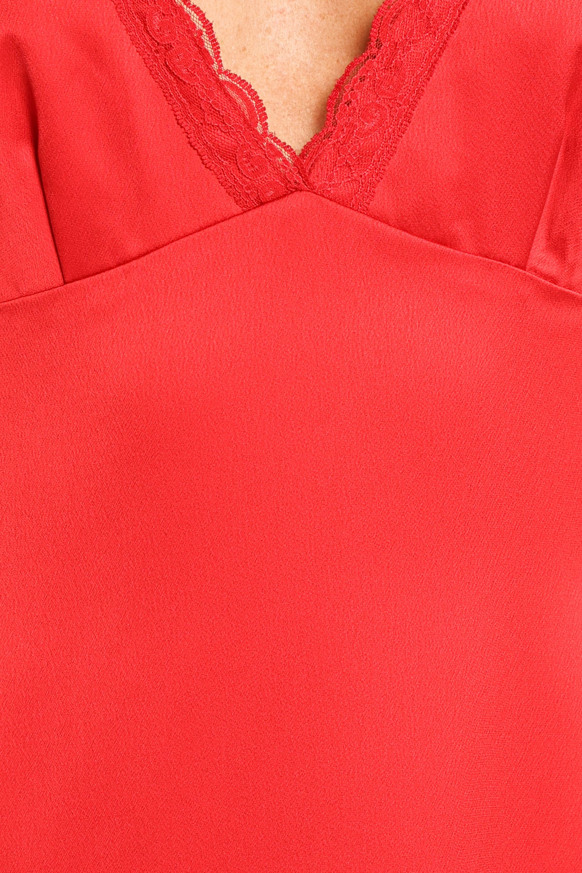 DRESSES Inga Halterneck Maxi Dress - Red